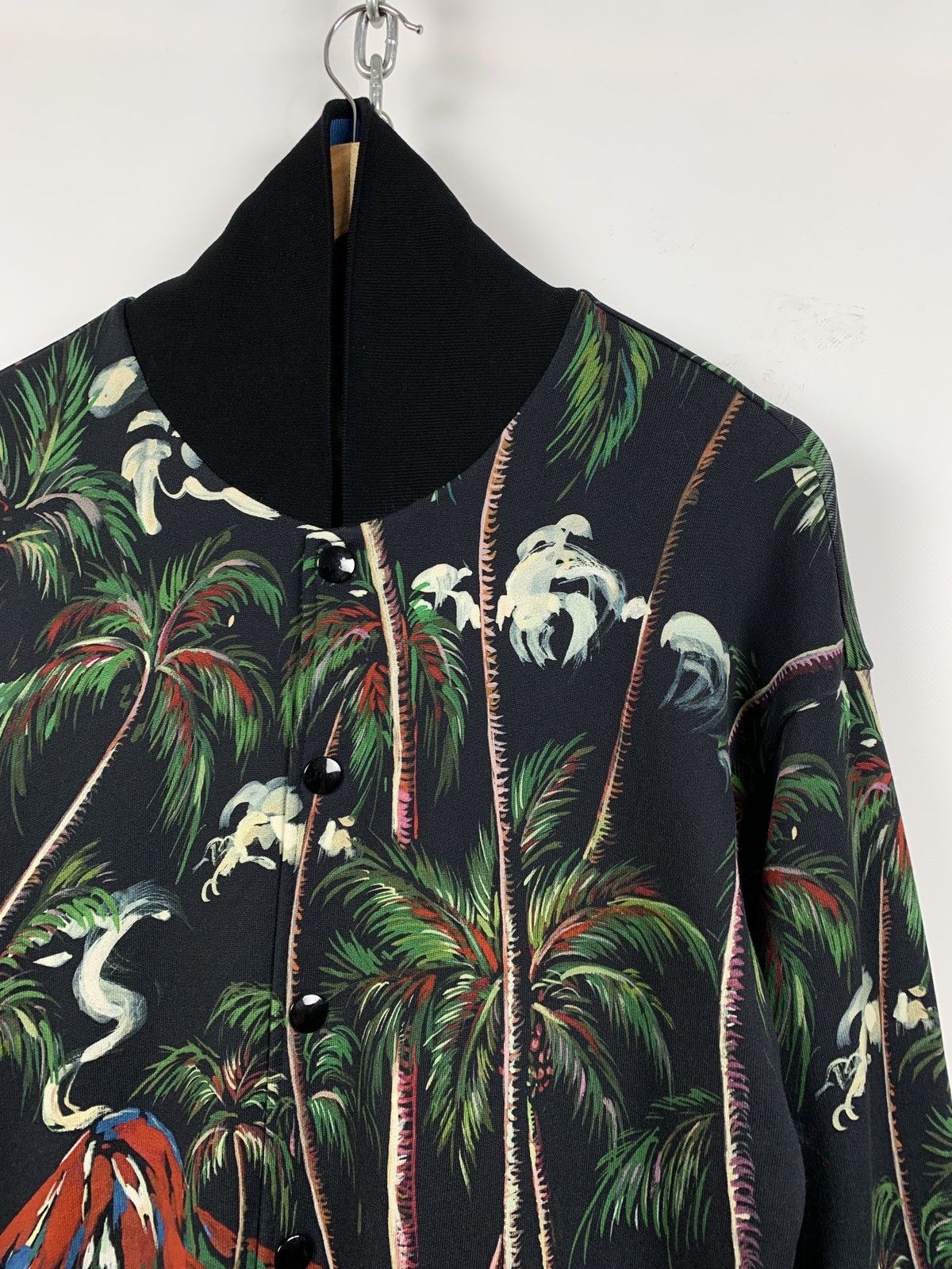 Dolce & Gabbana Dolce & Gabbana Volcano Sicily Print Bomber Jacket Size US M / EU 48-50 / 2 - 6 Thumbnail