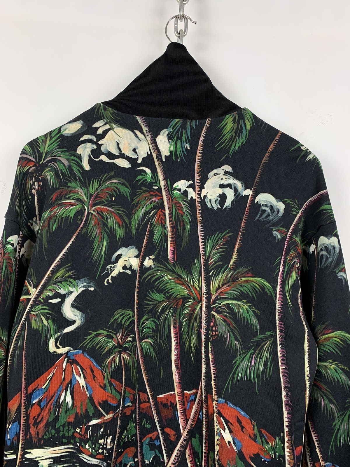 Dolce & Gabbana Dolce & Gabbana Volcano Sicily Print Bomber Jacket Size US M / EU 48-50 / 2 - 13 Thumbnail