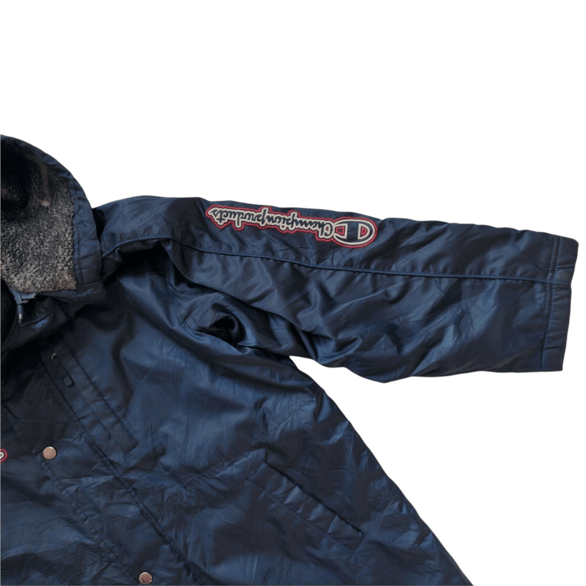 Champion × Vintage Champion long wind jacket, size M, very good condition Size US S / EU 44-46 / 1 - 4 Thumbnail