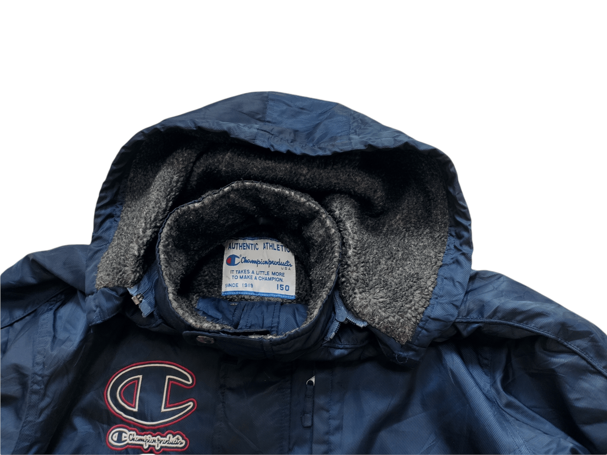 Champion × Vintage Champion long wind jacket, size M, very good condition Size US S / EU 44-46 / 1 - 3 Thumbnail