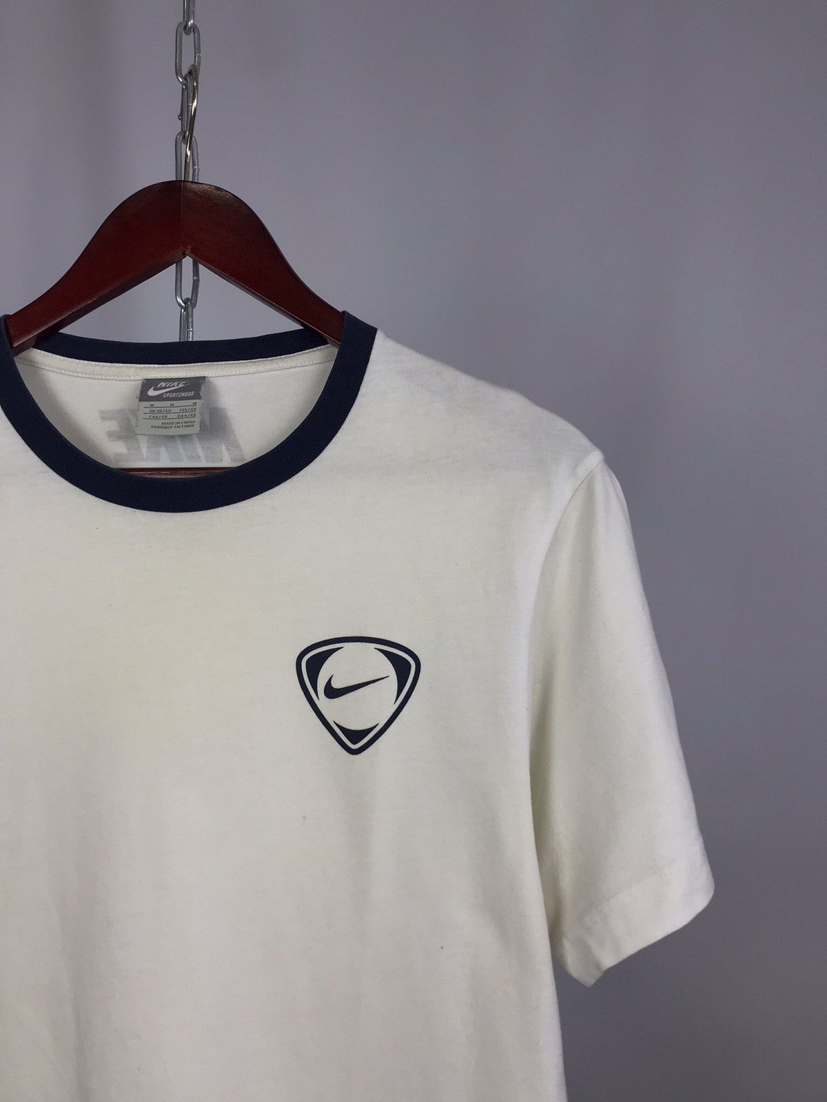 Nike Nike swoosh streetwear sportwear tee Size US M / EU 48-50 / 2 - 2 Thumbnail