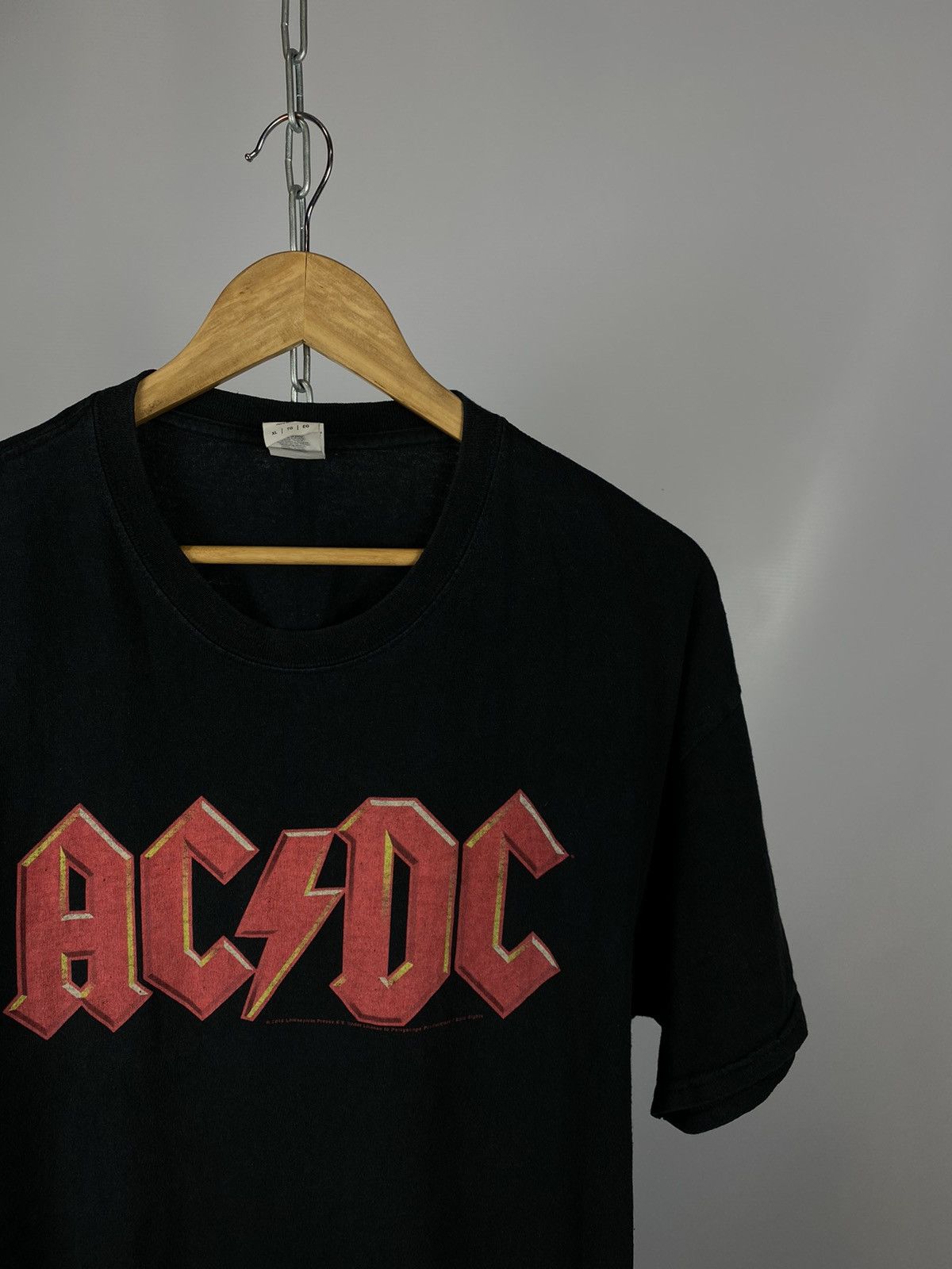AC/DC Ac/Dc T-shirt rock band tee vintage black size XL Size US XL / EU 56 / 4 - 2 Thumbnail