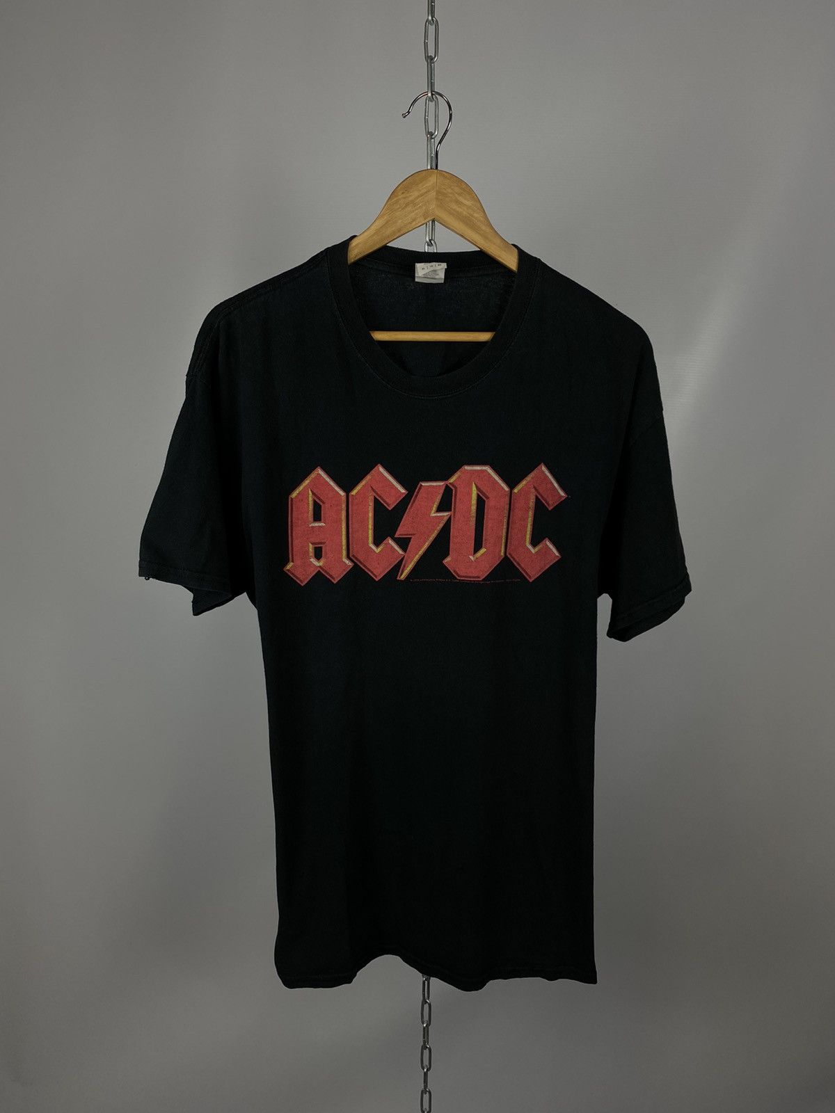 AC/DC Ac/Dc T-shirt rock band tee vintage black size XL Size US XL / EU 56 / 4 - 1 Thumbnail