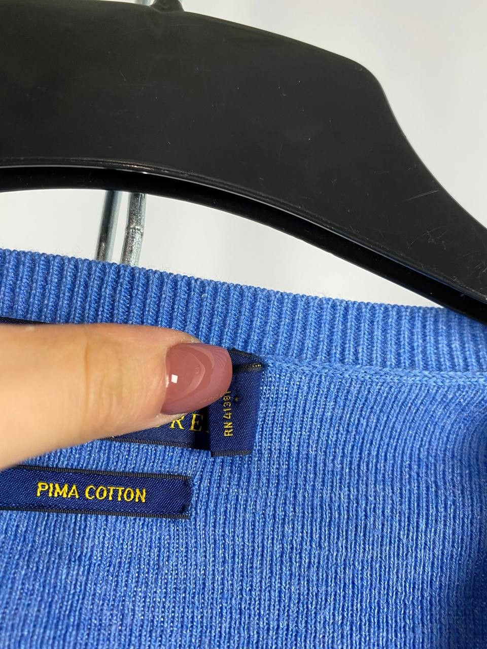 Polo Ralph Lauren Polo Ralph Lauren sweaters blue V-neck size XS Size US XS / EU 42 / 0 - 4 Thumbnail
