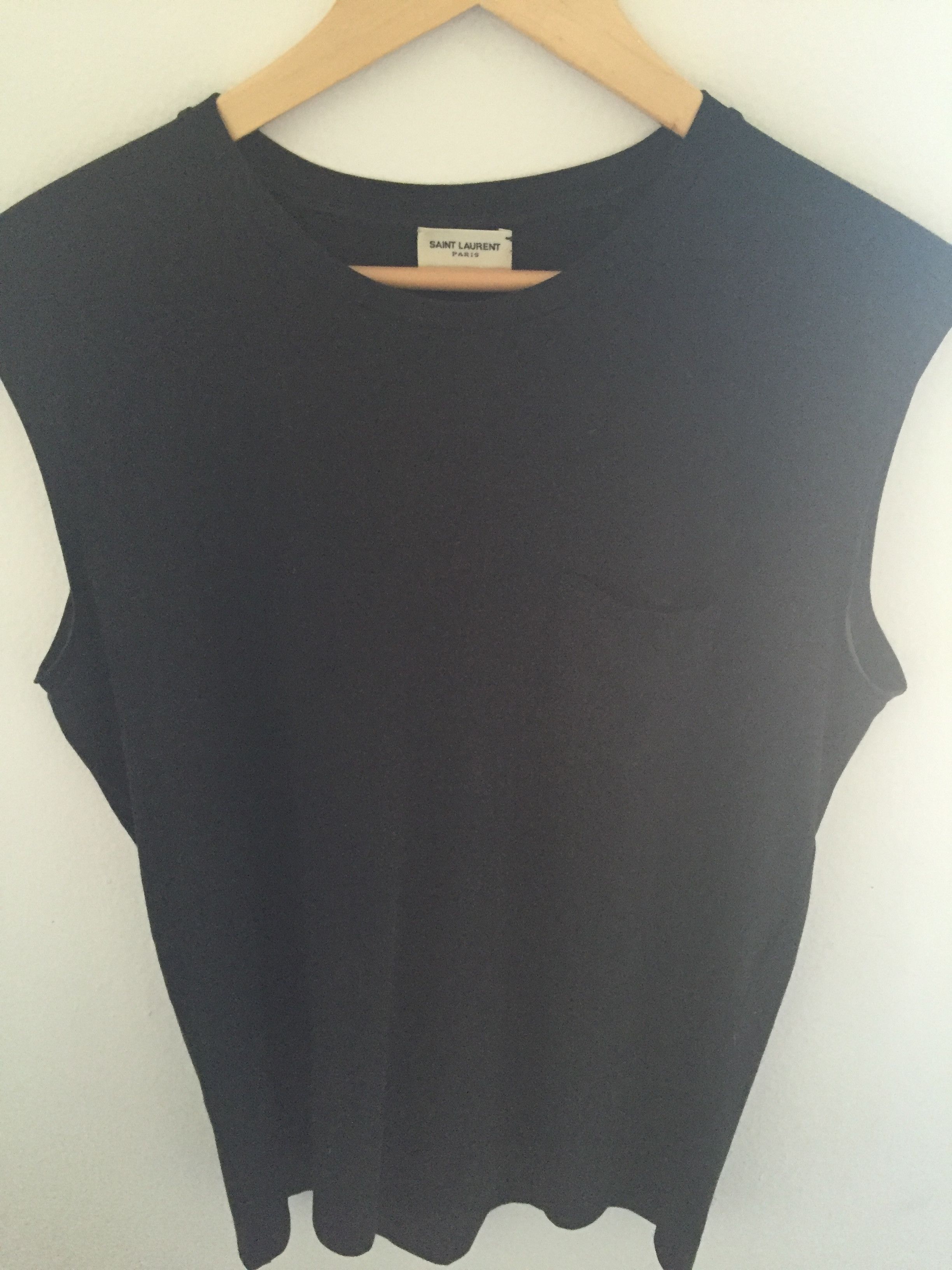 Saint Laurent Paris Muscle Tank | Grailed