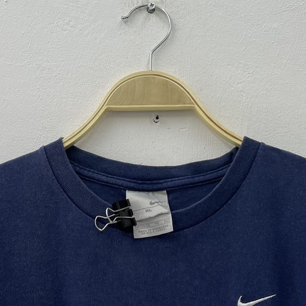 Vintage Nike For Kids Vintage 90s T-Shirt Embroidery Logo Size US XL / EU 56 / 4 - 6 Thumbnail