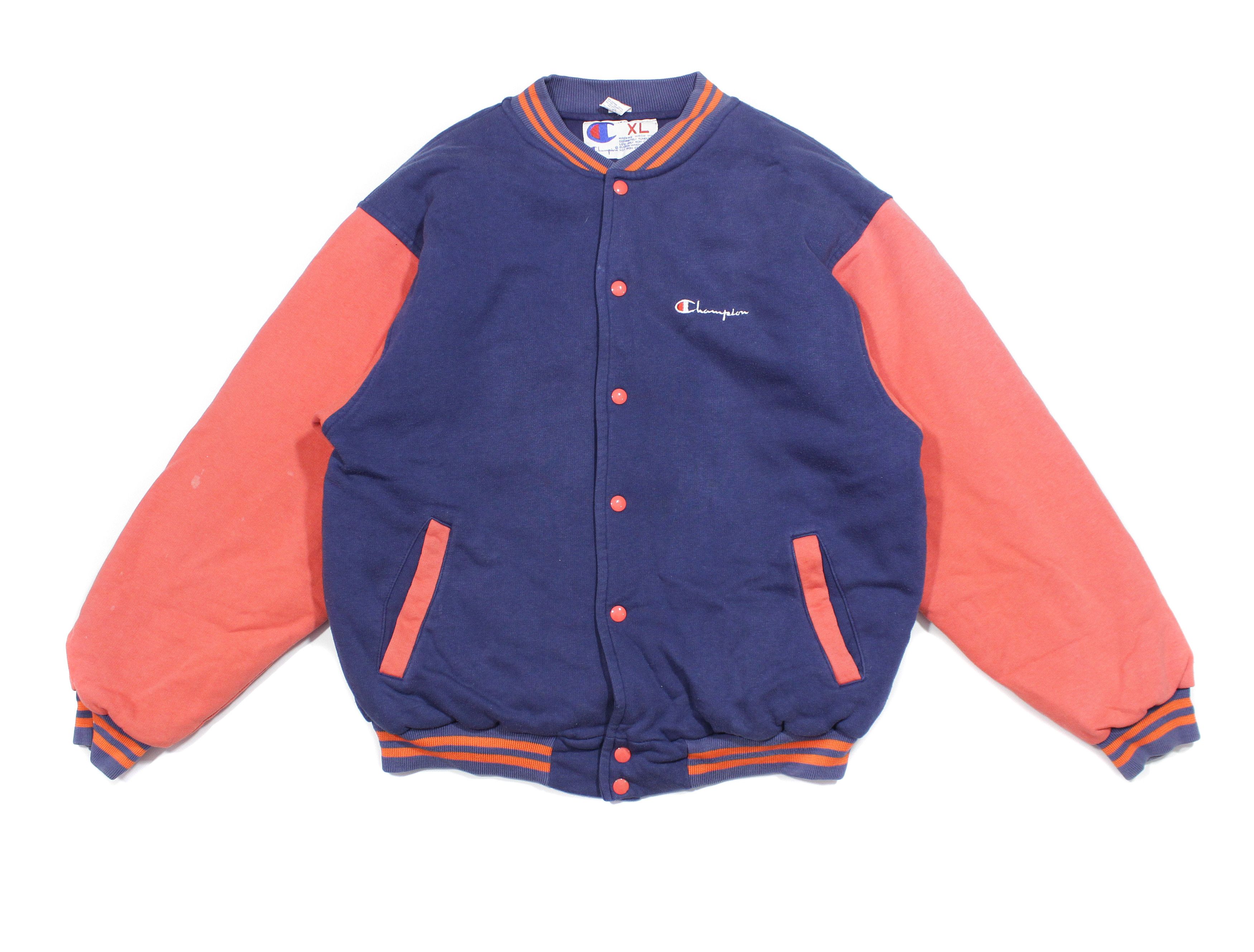 Champion 90S College Heavy Cotton Bomber Size US XL / EU 56 / 4 - 1 Thumbnail