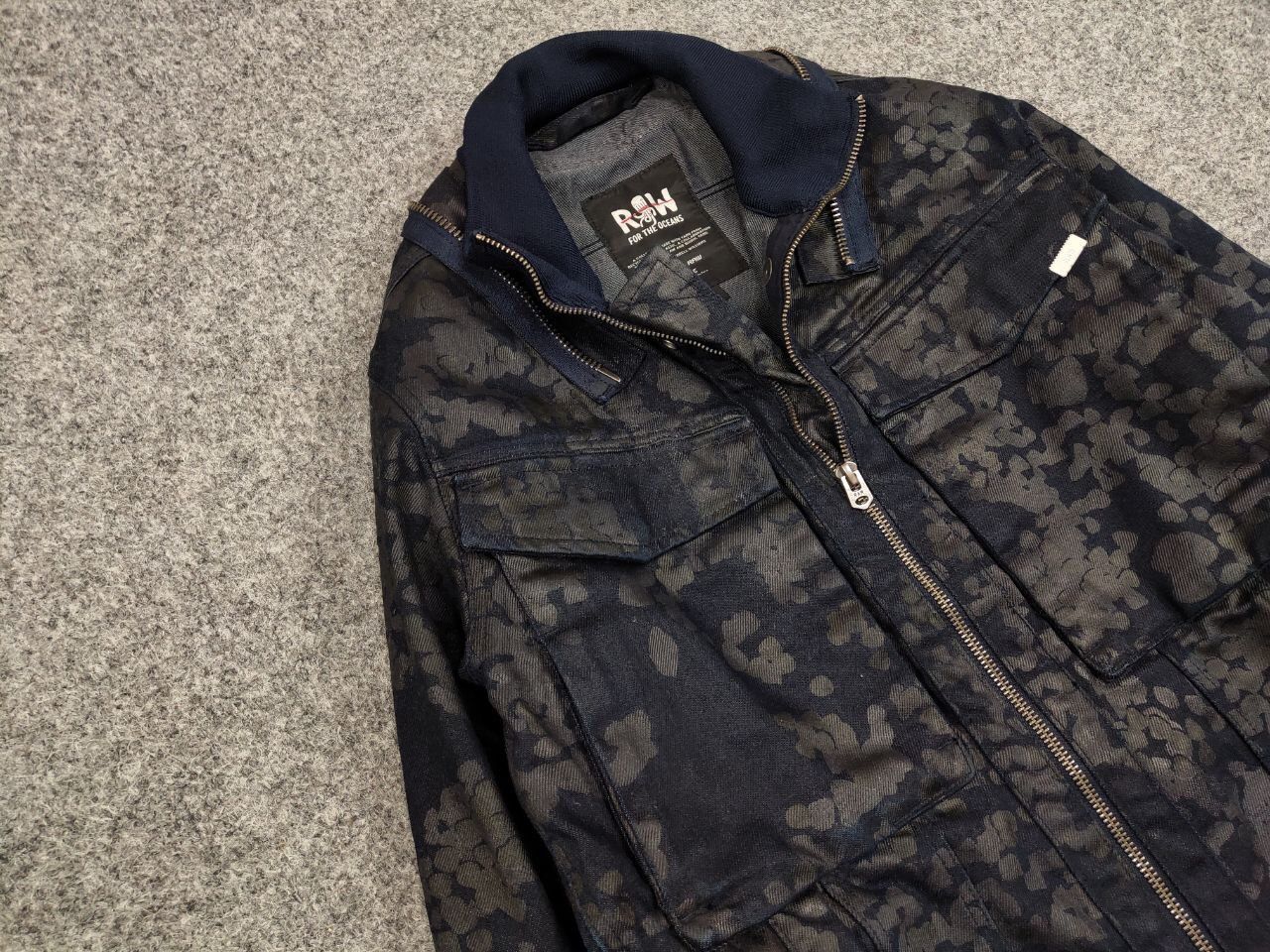 G-Star G Star Raw For The Oceans Occotic Vodan HDD 3D Denim Jacket Size US M / EU 48-50 / 2 - 7 Thumbnail