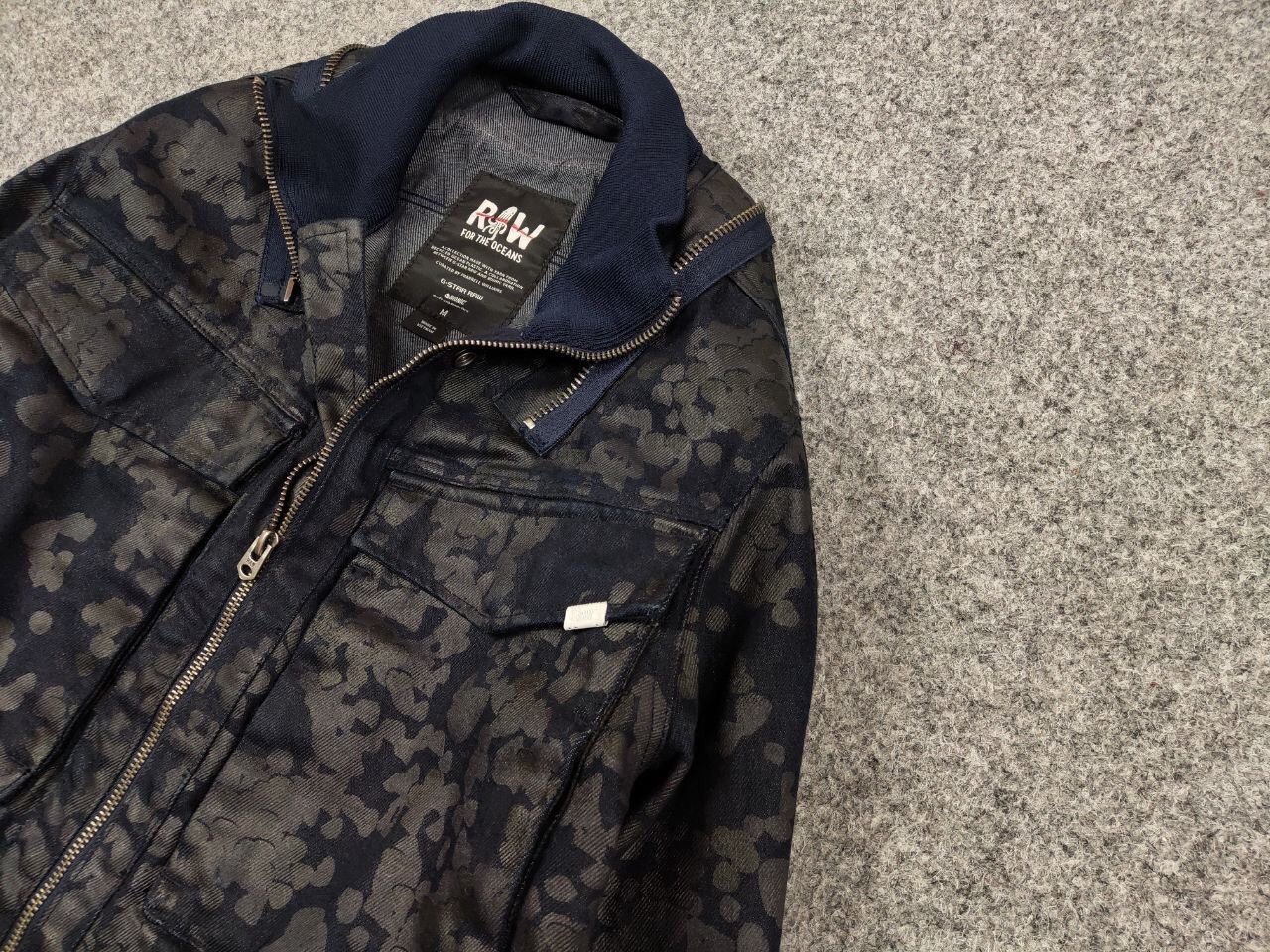 G-Star G Star Raw For The Oceans Occotic Vodan HDD 3D Denim Jacket Size US M / EU 48-50 / 2 - 4 Thumbnail