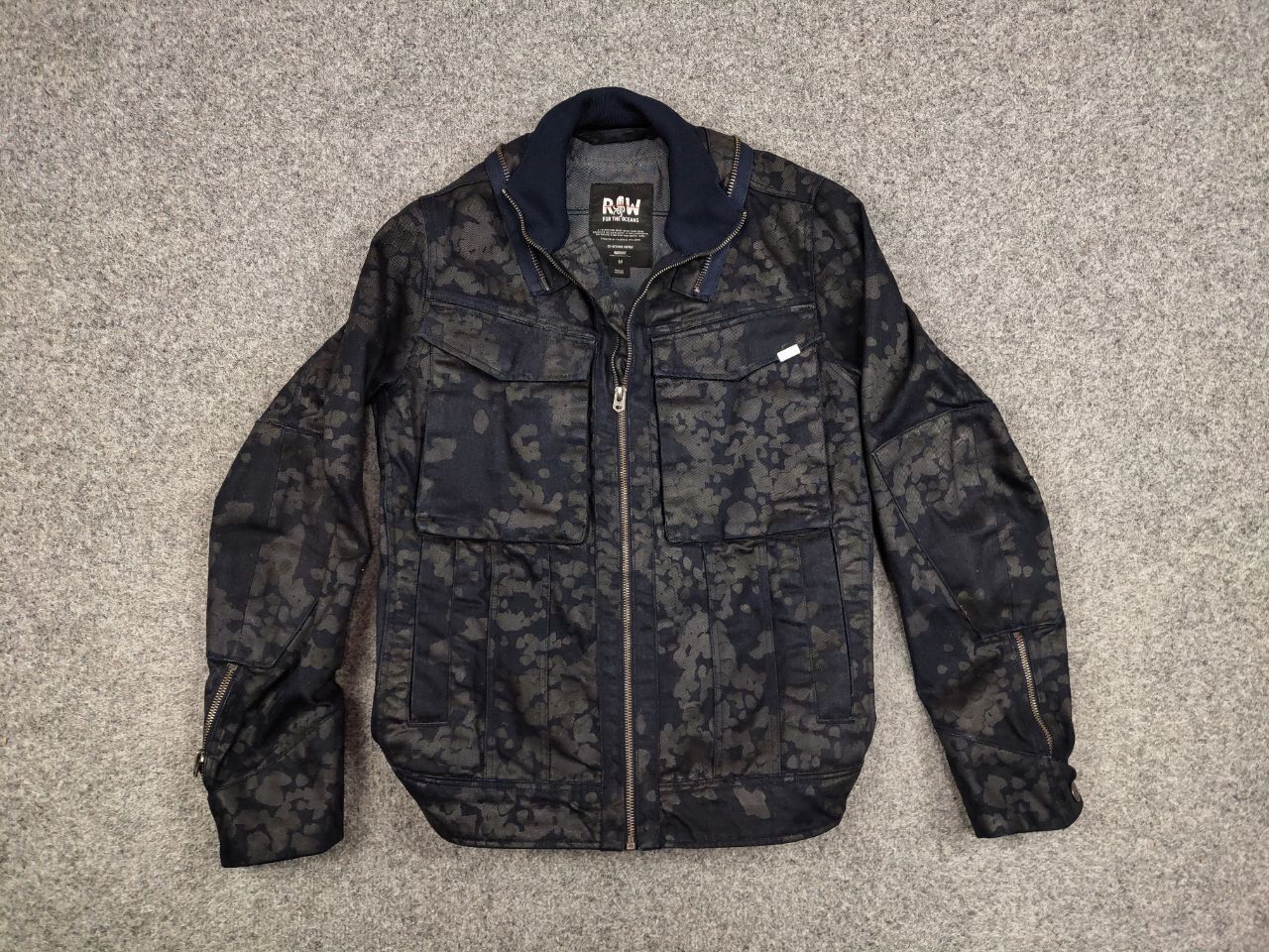 G-Star G Star Raw For The Oceans Occotic Vodan HDD 3D Denim Jacket Size US M / EU 48-50 / 2 - 14 Thumbnail