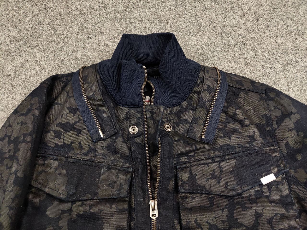 G-Star G Star Raw For The Oceans Occotic Vodan HDD 3D Denim Jacket Size US M / EU 48-50 / 2 - 18 Thumbnail