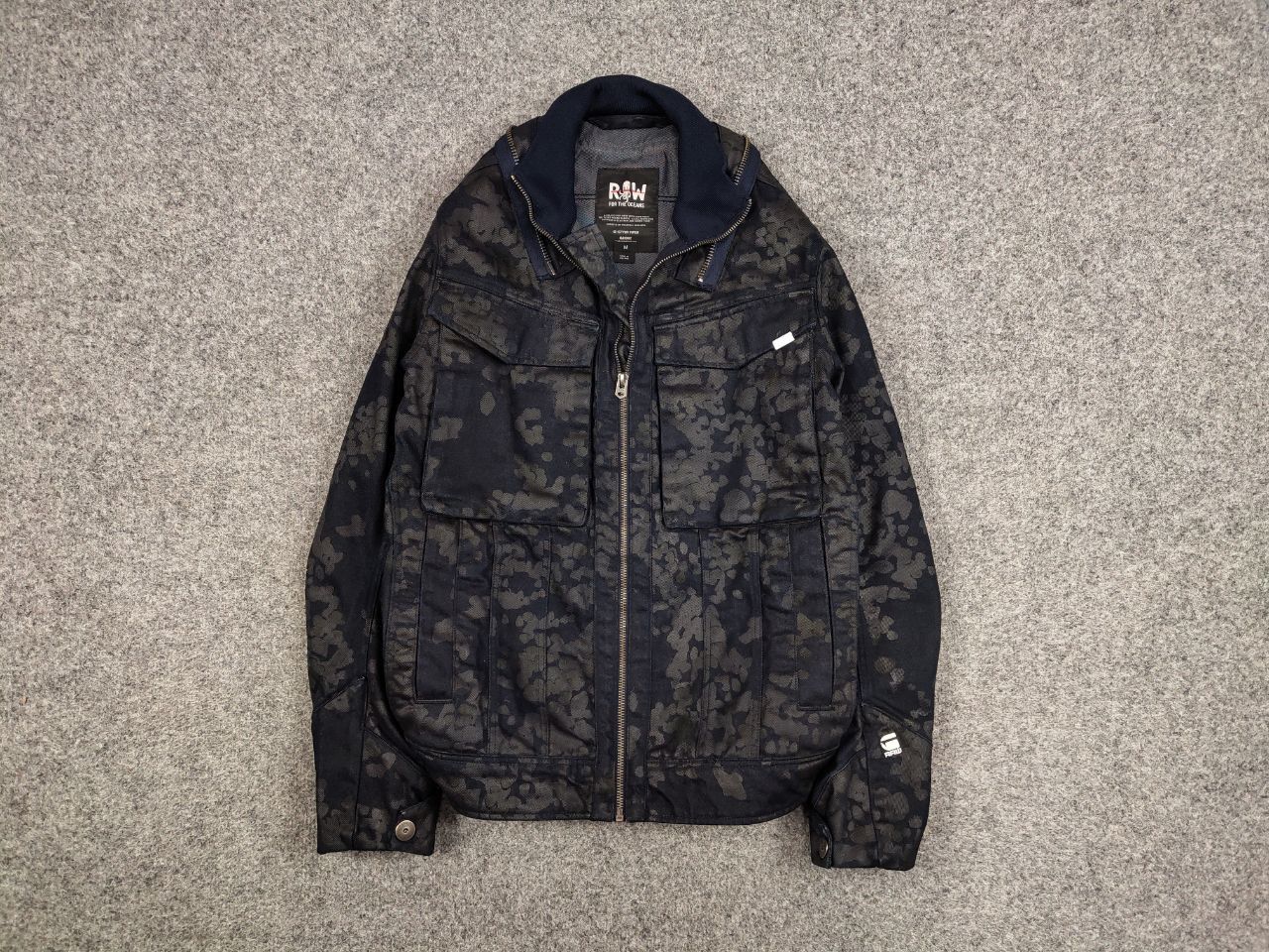 G-Star G Star Raw For The Oceans Occotic Vodan HDD 3D Denim Jacket Size US M / EU 48-50 / 2 - 1 Thumbnail