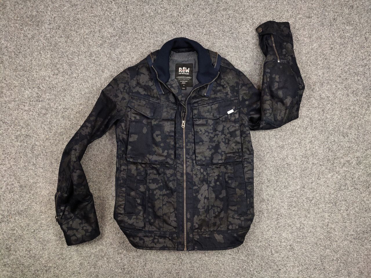 G-Star G Star Raw For The Oceans Occotic Vodan HDD 3D Denim Jacket Size US M / EU 48-50 / 2 - 13 Thumbnail