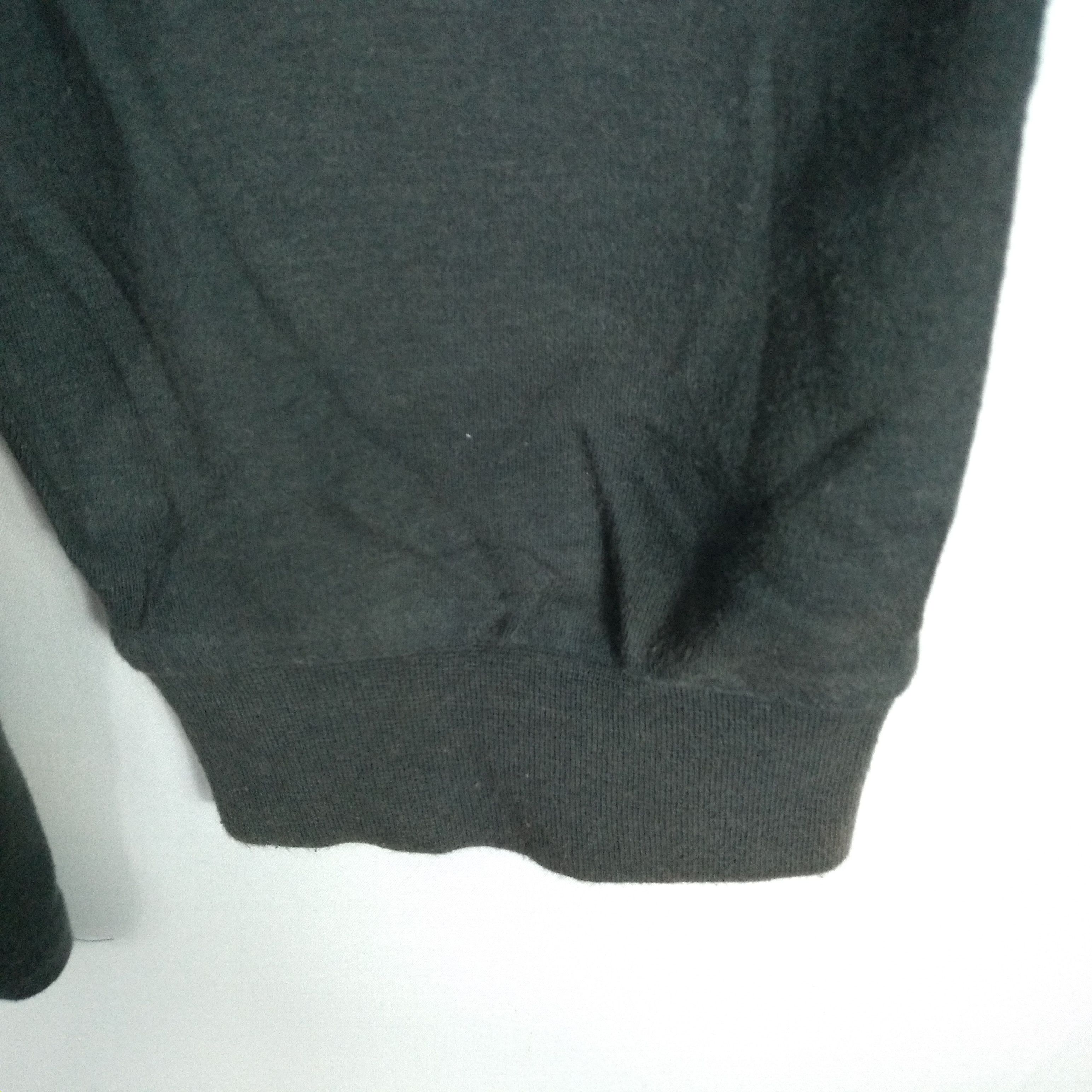 Designer × Vintage Claudio Valention Single Pocket Turtle Neck Sweatshirt Size US L / EU 52-54 / 3 - 5 Thumbnail