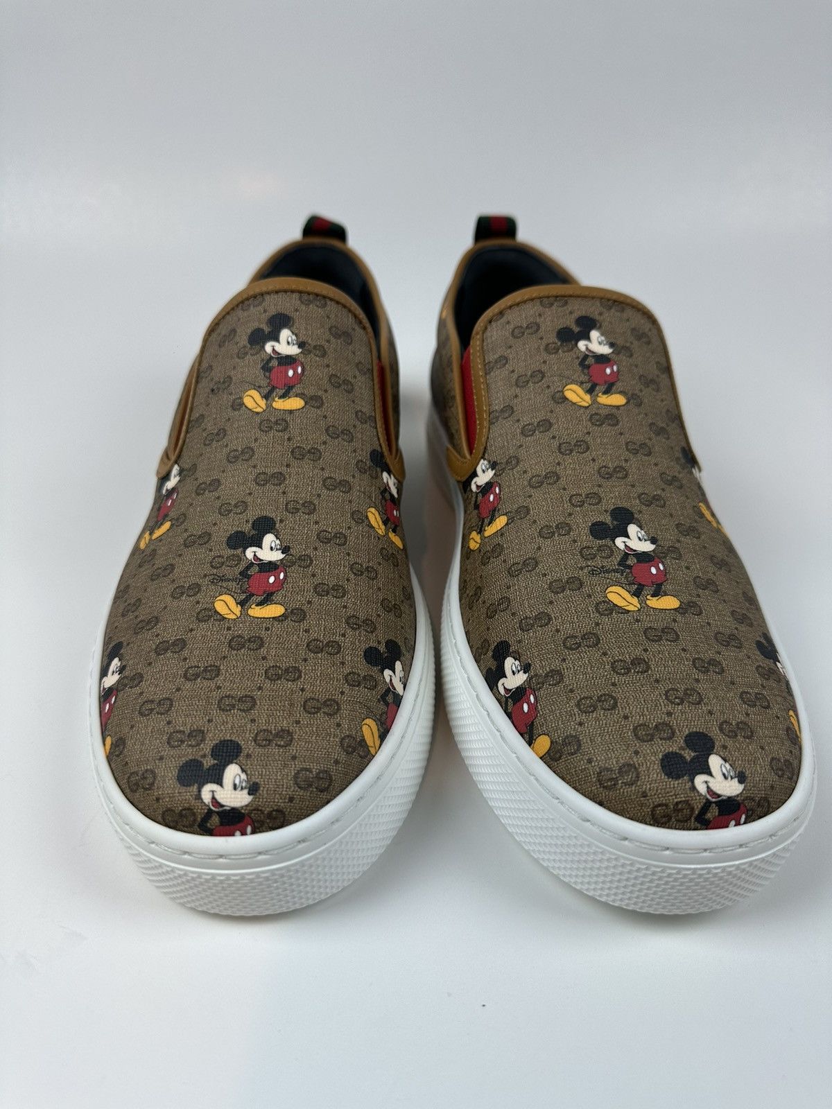 Disney × Gucci Gucci X Disney Mickey Mouse Slip-On Sneakers Size US 9 / EU 42 - 6 Thumbnail