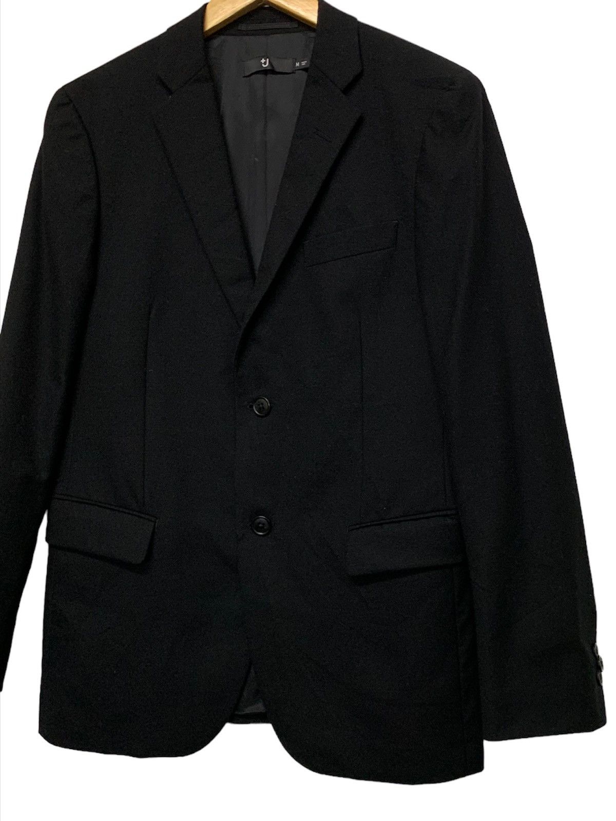 Jil Sander Jil Sander Uniqlo J+ Black Style Blazer Jacket Size US M / EU 48-50 / 2 - 6 Thumbnail