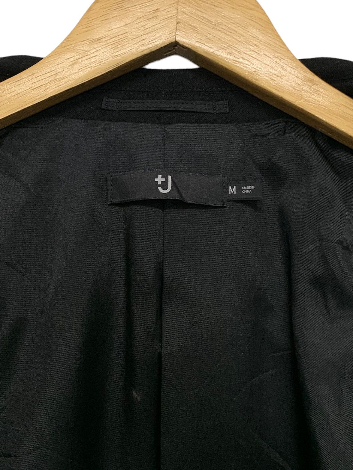 Jil Sander Jil Sander Uniqlo J+ Black Style Blazer Jacket Size US M / EU 48-50 / 2 - 8 Thumbnail