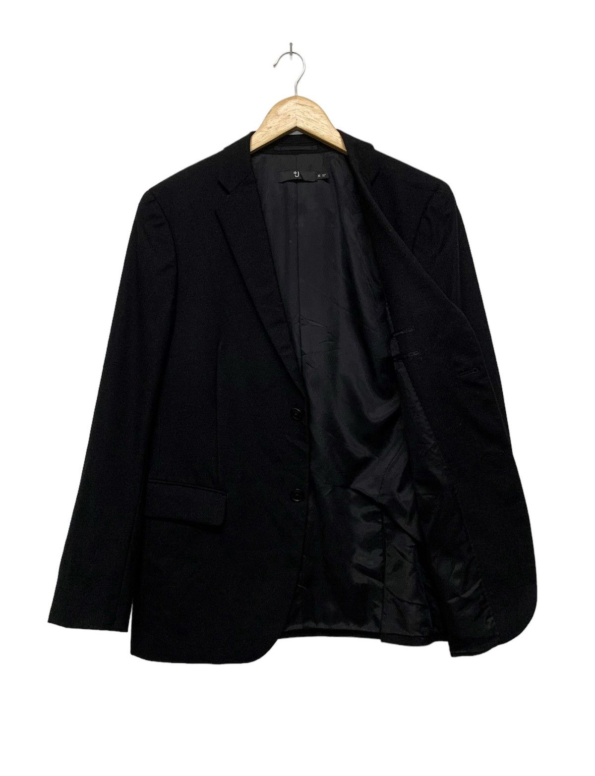 Jil Sander Jil Sander Uniqlo J+ Black Style Blazer Jacket Size US M / EU 48-50 / 2 - 1 Thumbnail