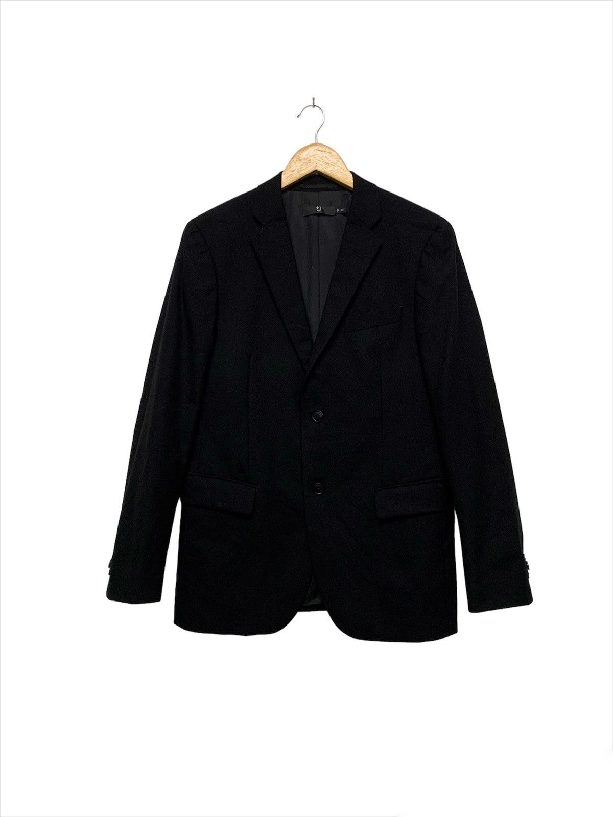 Jil Sander Jil Sander Uniqlo J+ Black Style Blazer Jacket Size US M / EU 48-50 / 2 - 2 Thumbnail