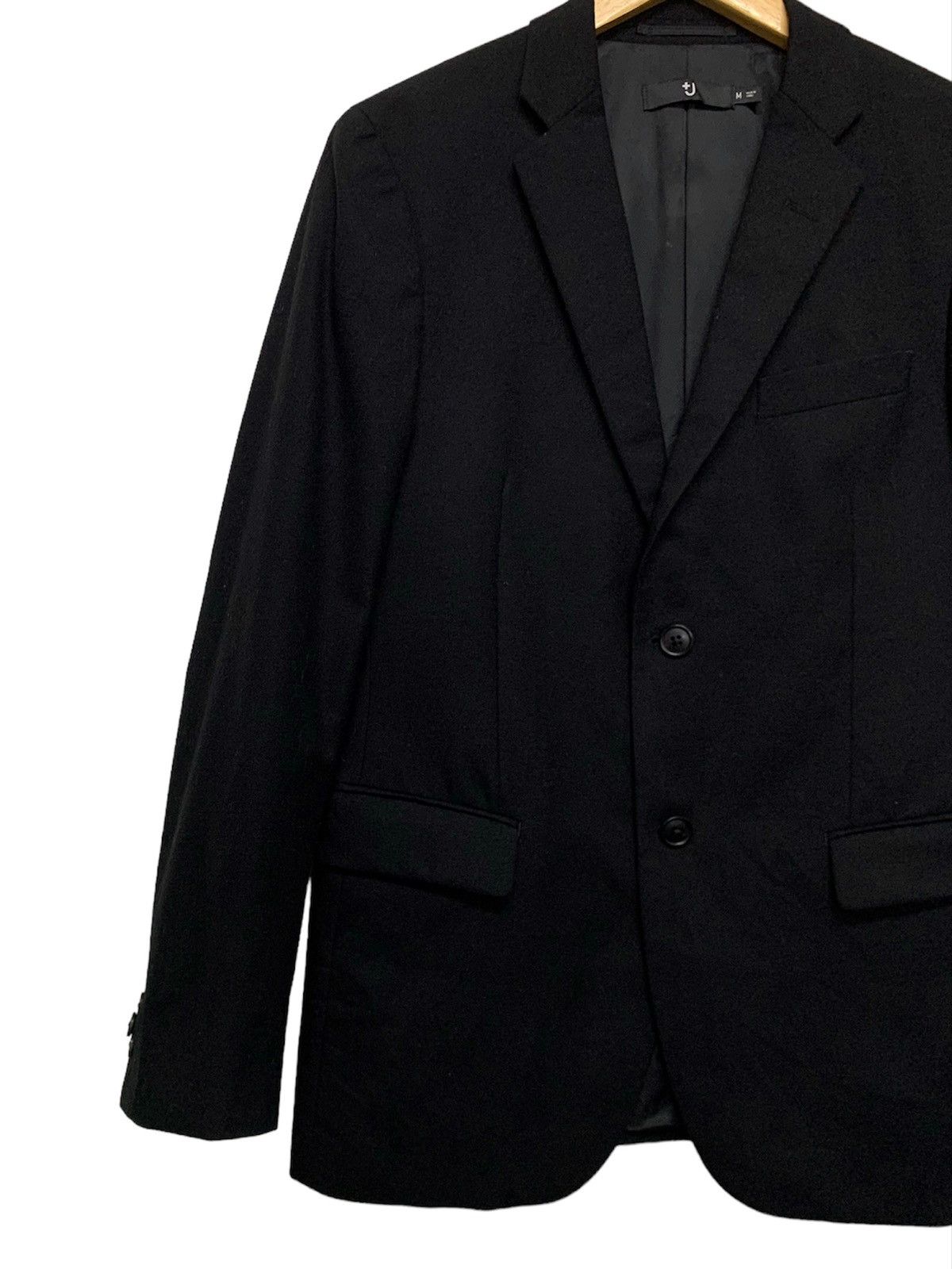 Jil Sander Jil Sander Uniqlo J+ Black Style Blazer Jacket Size US M / EU 48-50 / 2 - 5 Thumbnail
