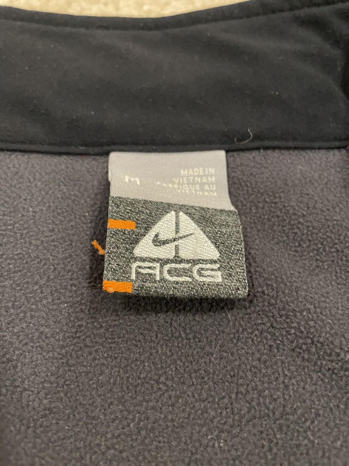 Nike × Nike ACG × Vintage Vintage Nike ACG Classic Fleece Jacket Cabernet Size US S / EU 44-46 / 1 - 8 Thumbnail