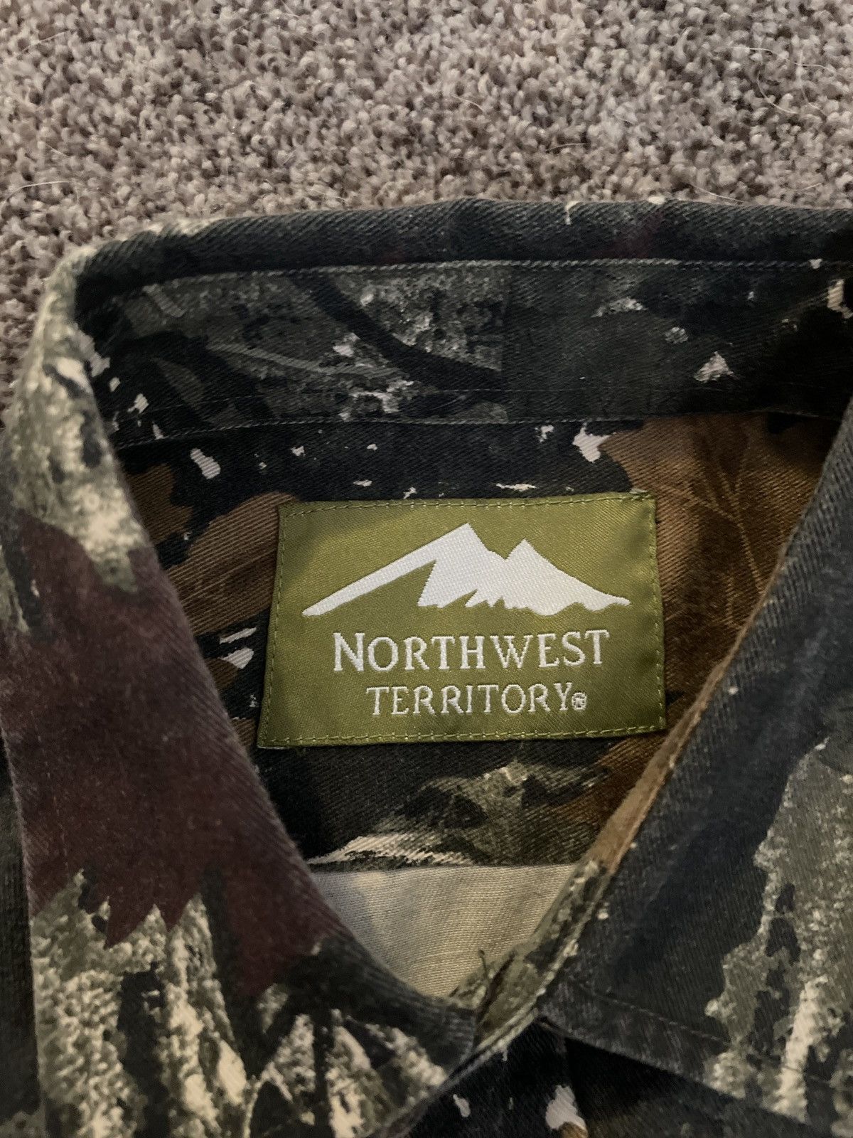 Northwest Territory Vintage Camo Button Up Size US M / EU 48-50 / 2 - 3 Thumbnail