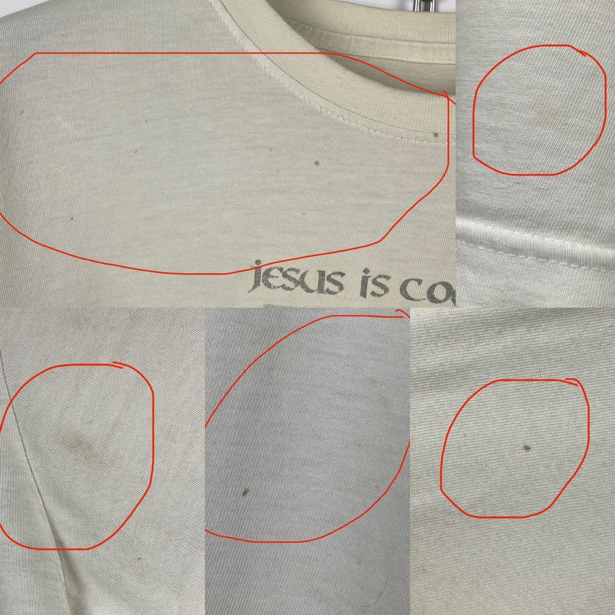 Vintage Vintage Jesus Is Coming… Look Busy T-Shirt Size US M / EU 48-50 / 2 - 7 Thumbnail