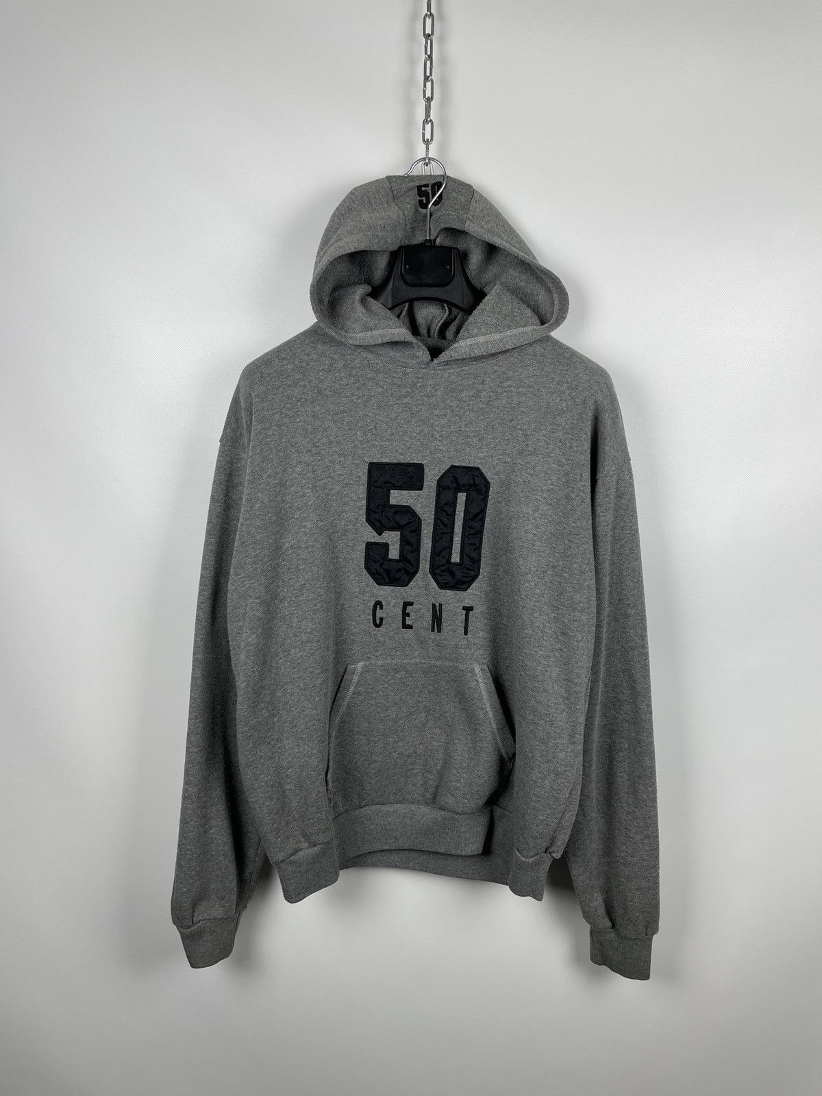 50 Cent × Rap Tees × Vintage Vintage 00s 50 Cent Rap Hoodie Size US L / EU 52-54 / 3 - 3 Thumbnail