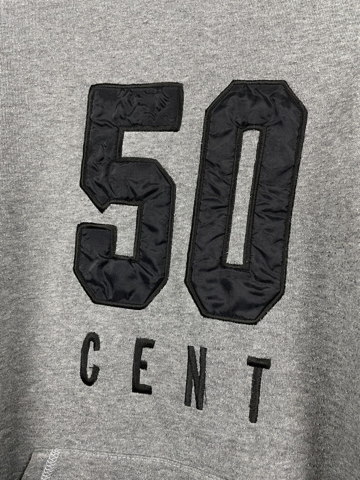 50 Cent × Rap Tees × Vintage Vintage 00s 50 Cent Rap Hoodie Size US L / EU 52-54 / 3 - 6 Thumbnail