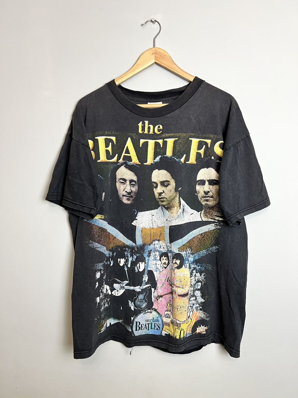 Band Tees × Vintage Vintage 90s The Beatles Forever Mexican Bootleg Rock T Shirt Size US XL / EU 56 / 4 - 1 Thumbnail