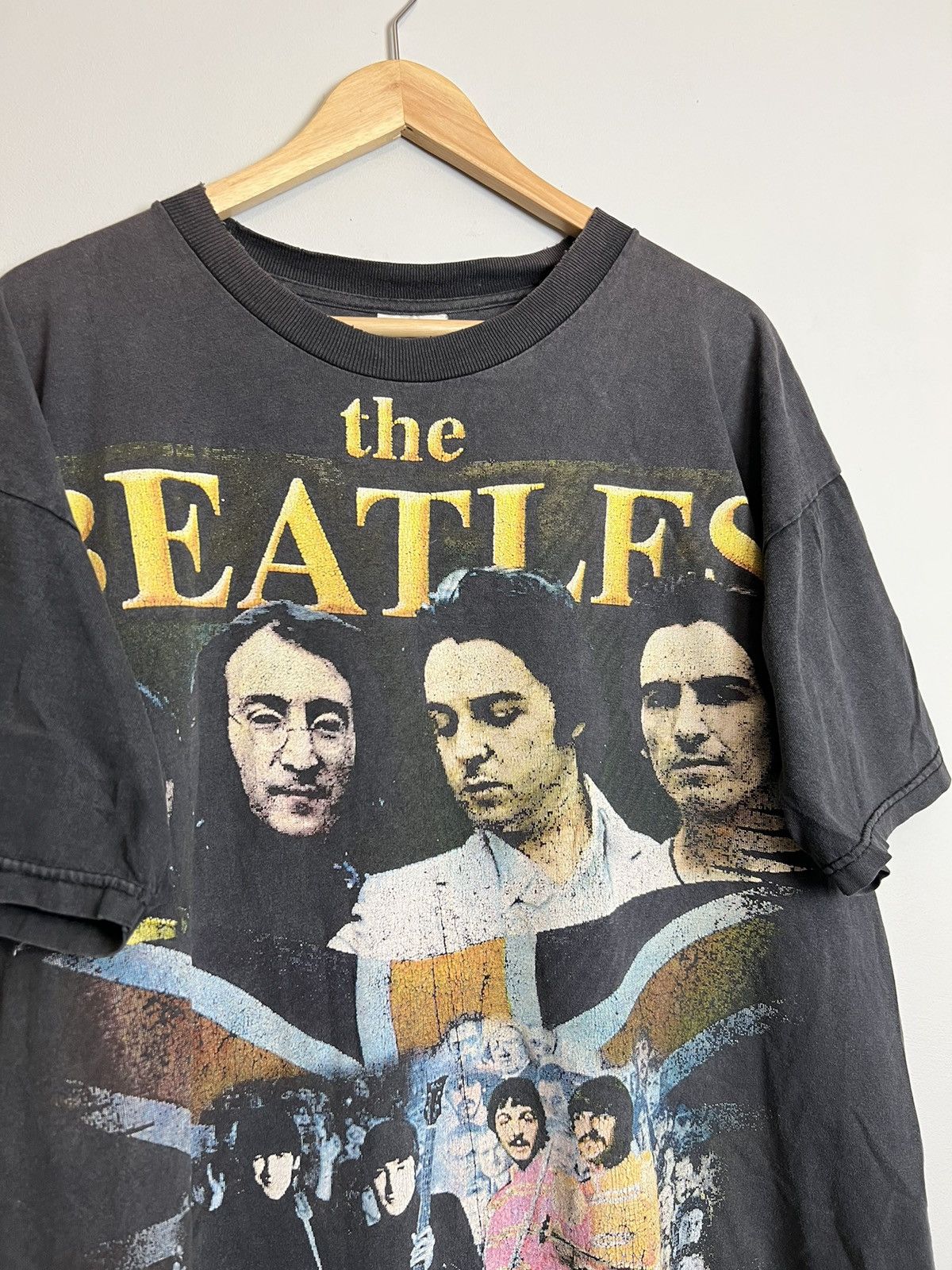 Band Tees × Vintage Vintage 90s The Beatles Forever Mexican Bootleg Rock T Shirt Size US XL / EU 56 / 4 - 5 Thumbnail