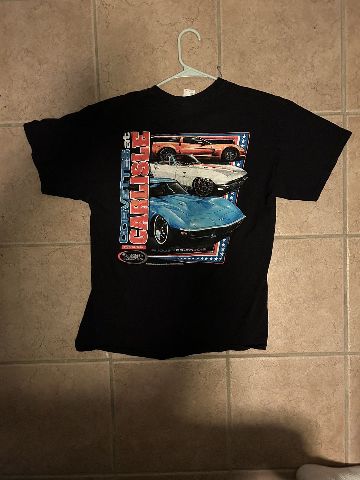 NASCAR Corvettes at Carlisle Car T shirt Size US L / EU 52-54 / 3 - 1 Thumbnail