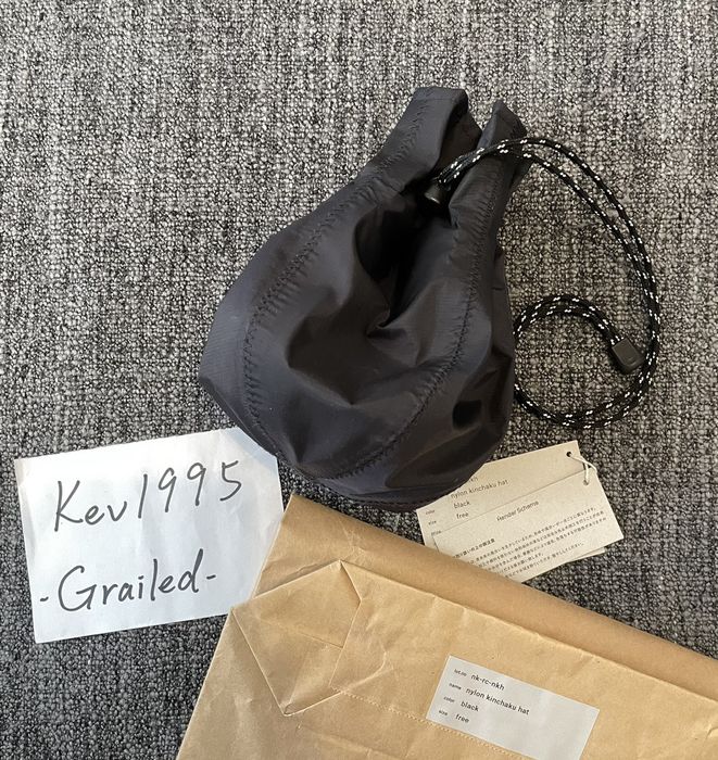 Hender Scheme Hender Scheme Nylon Kinchaku Hat | Grailed