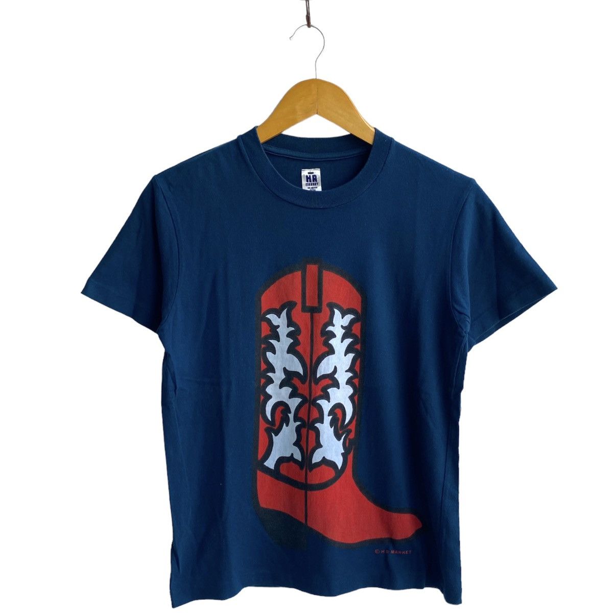Hr Market Japanese Brand Cowboys Shoes Design Shirt