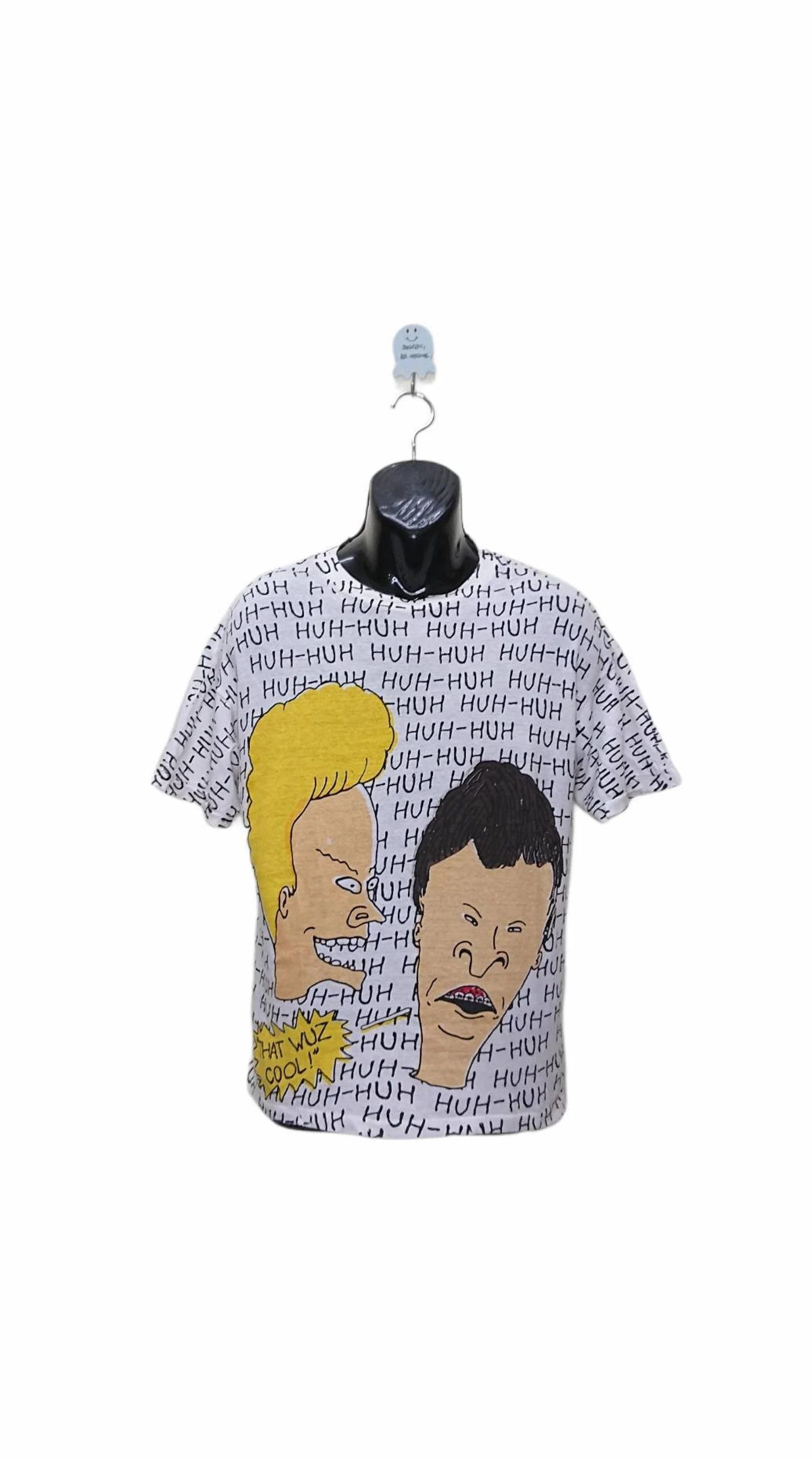 Cartoon Network × Vintage VINTAGE OVERPRINT BEAVIS BUTHEAD TEES Size US XL / EU 56 / 4 - 1 Thumbnail