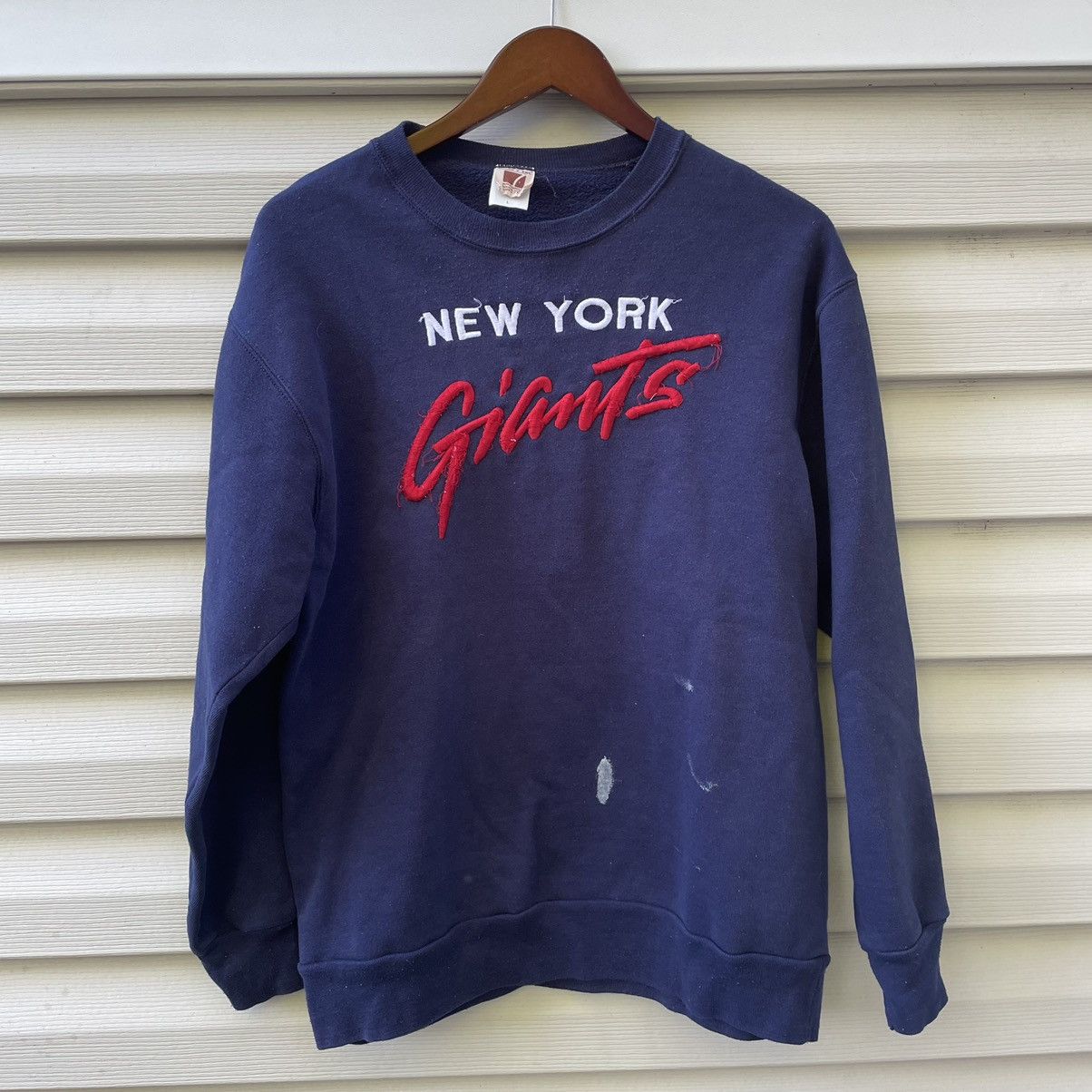 Logo 7 × NFL × Vintage 1984 New York Giants logo seven sweatshirt Size US L / EU 52-54 / 3 - 1 Thumbnail