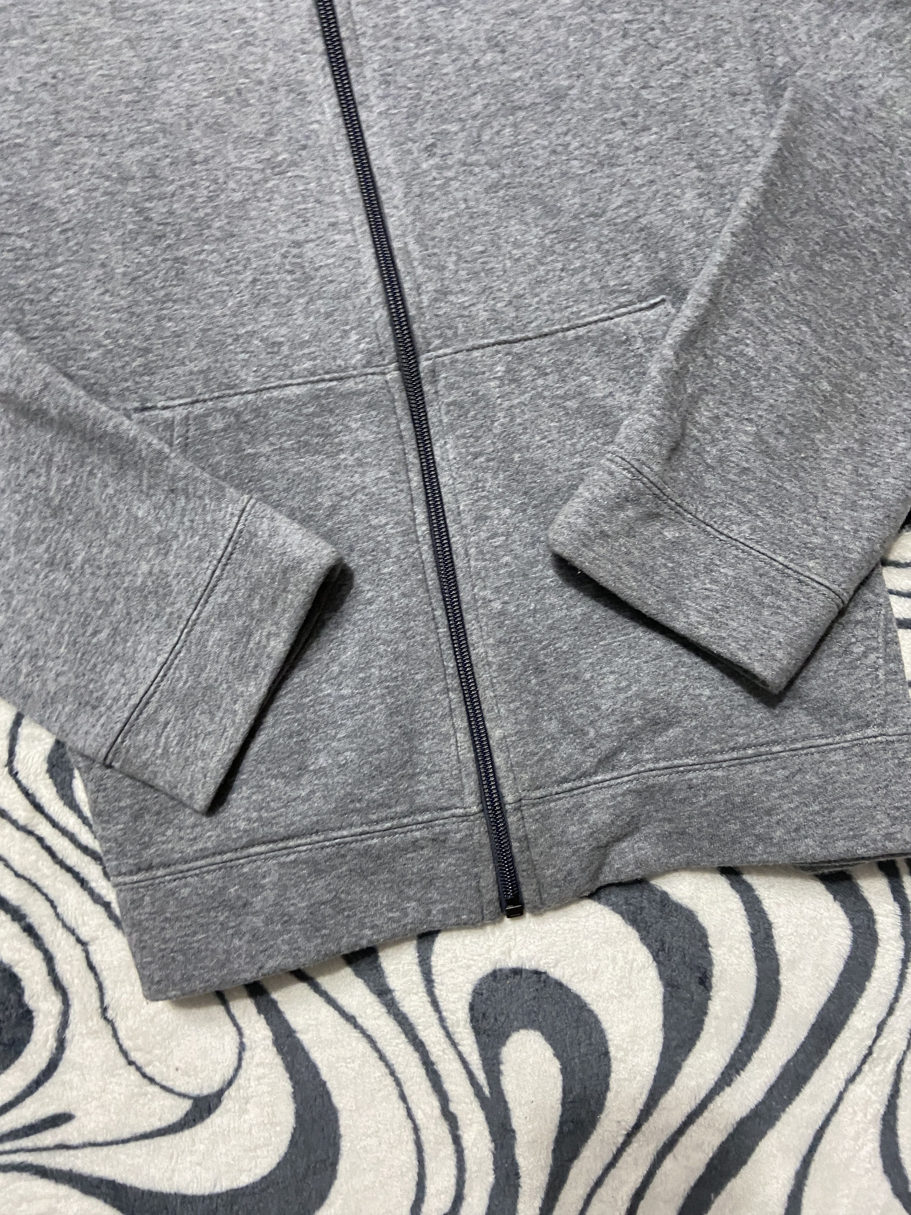Nike × Vintage Vintage Nike Mens Zip Hoodie Swoosh Y2K Size US S / EU 44-46 / 1 - 3 Thumbnail