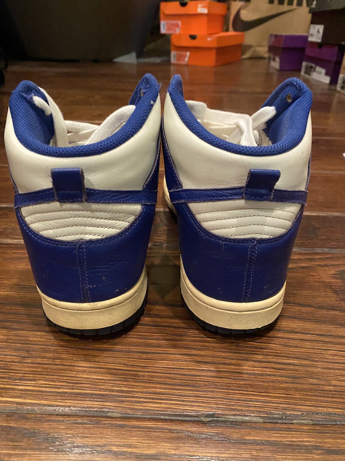 Nike dunk high VNTG pack 2007 kentucky