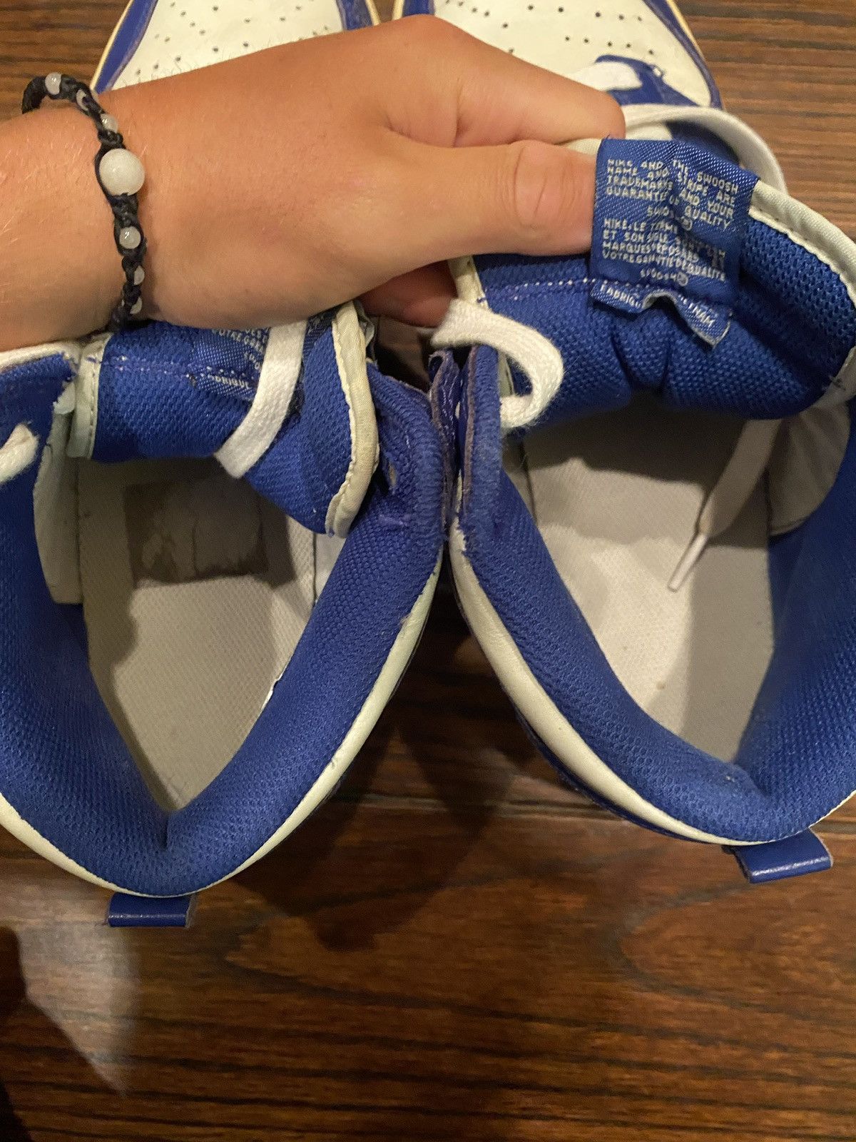 Nike dunk high VNTG pack 2007 kentucky