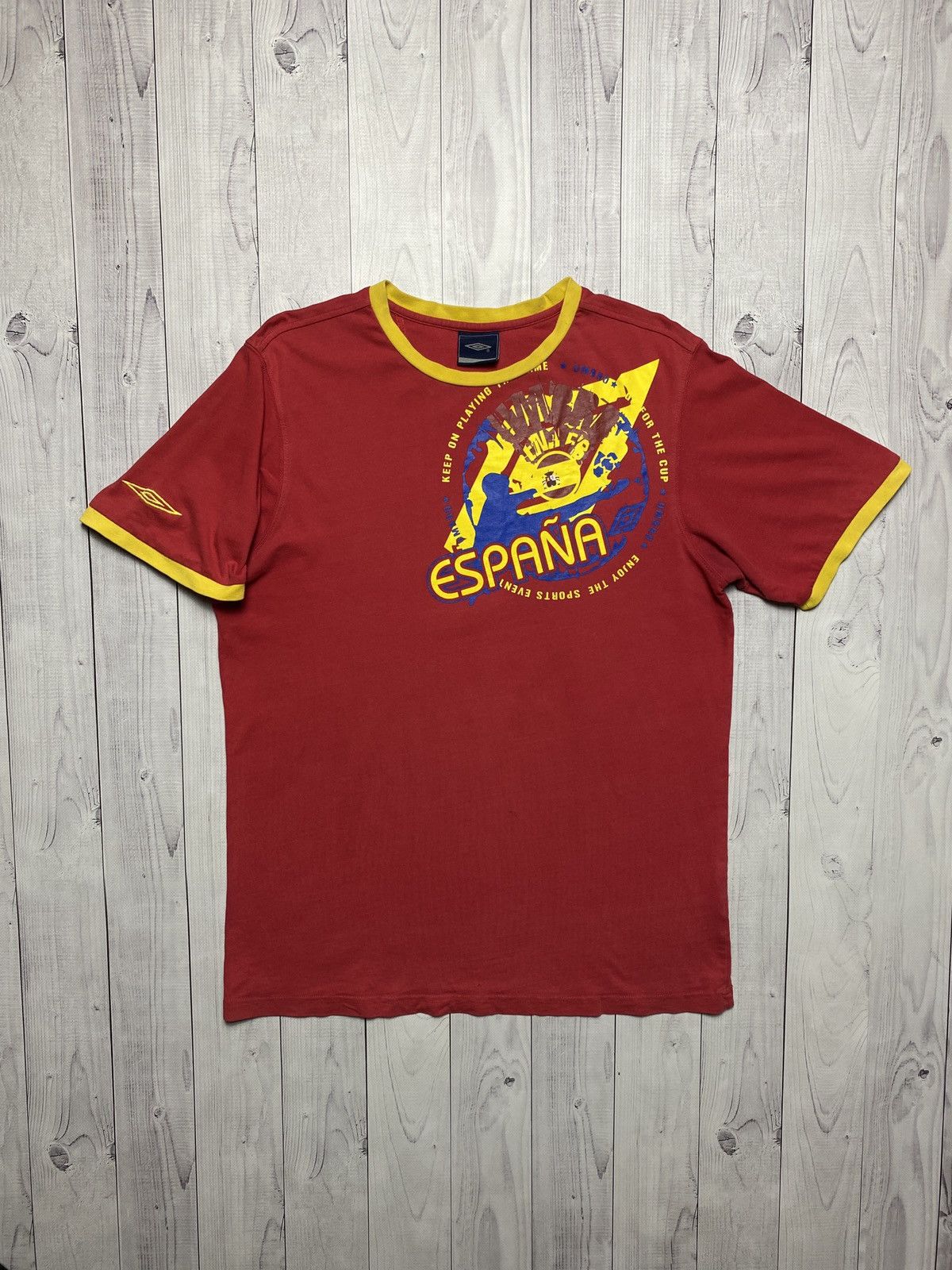 Vintage Umbro Spain soccer jersey Umbro rare size M