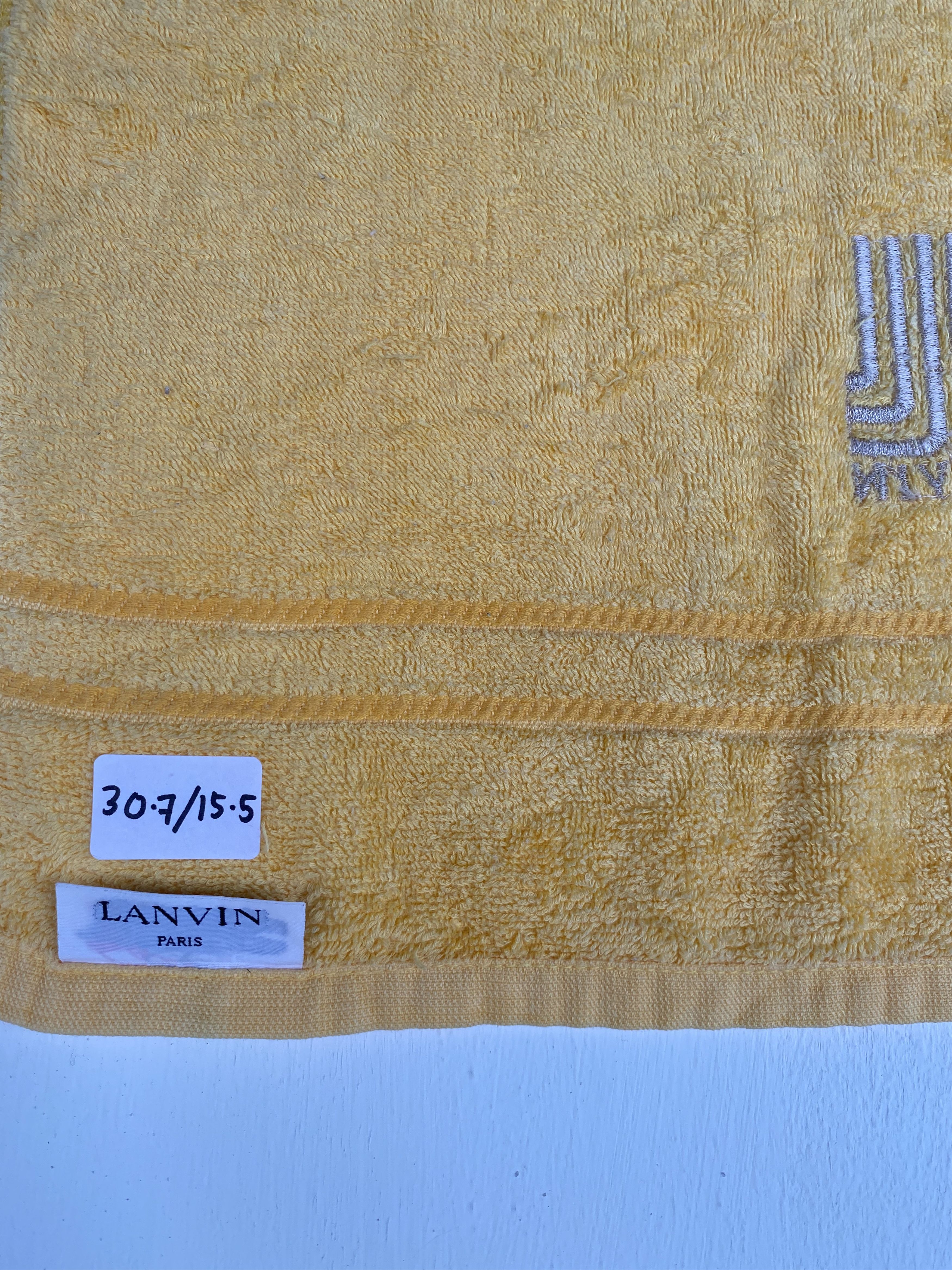 Lanvin 🔥LANVIN Paris brand hand / face towel Size ONE SIZE - 3 Thumbnail