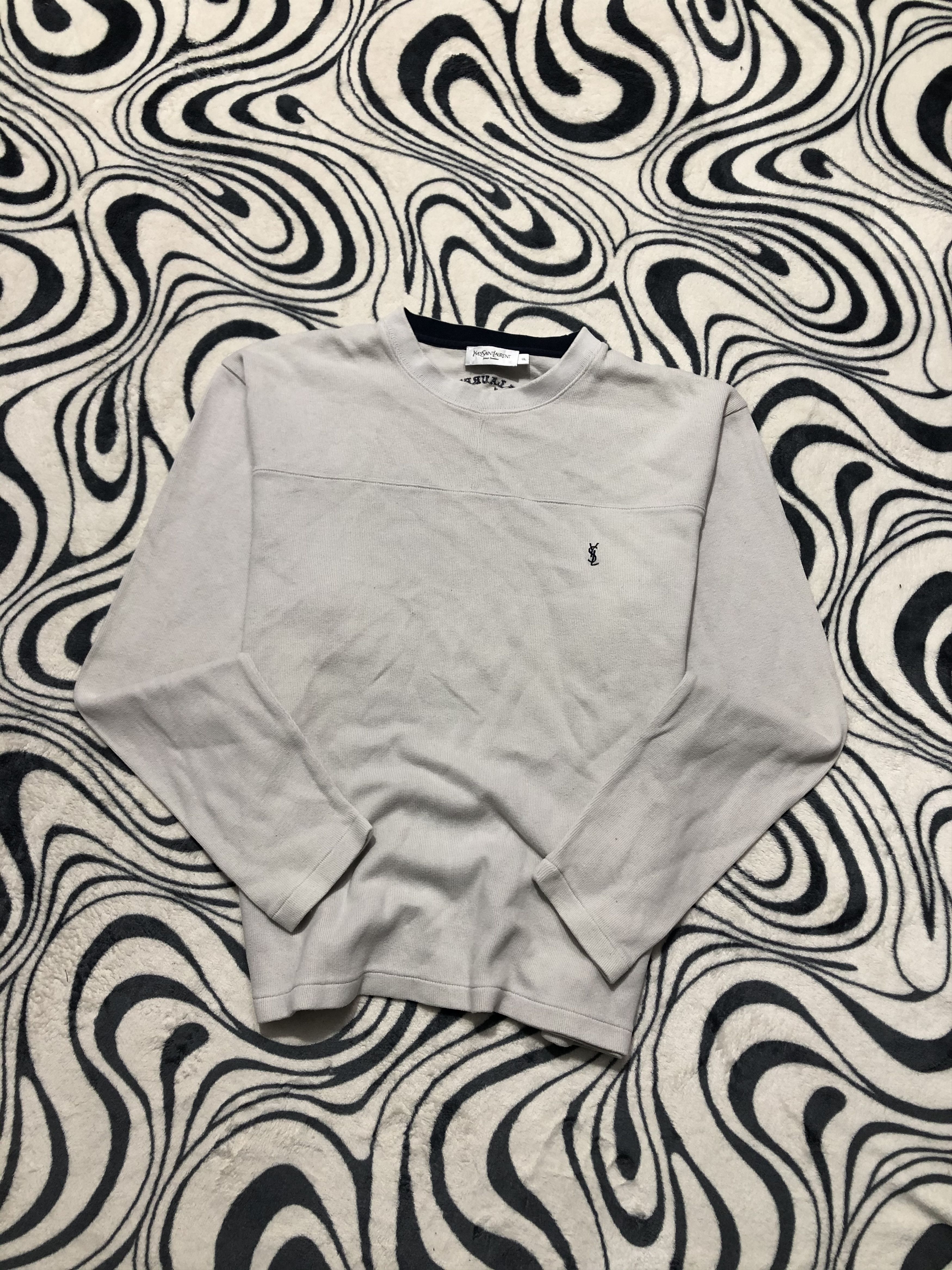 Yves Saint Laurent Yves Saint Laurent YSL Men's Sweatshirt Size US XL / EU 56 / 4 - 1 Thumbnail