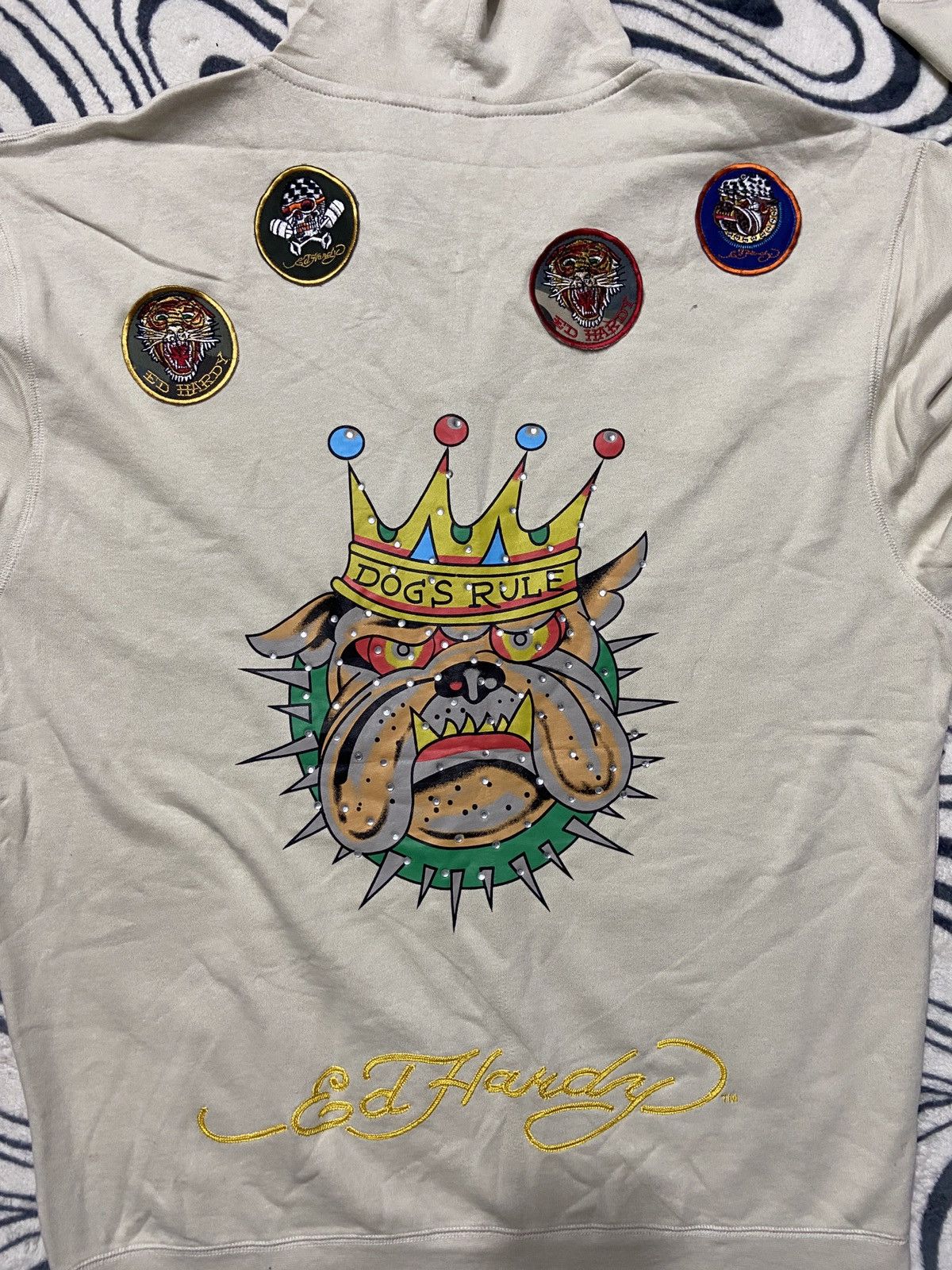 Christian Audigier Ed Hardy by Christian Audigier Mens Hoodie Size US XXL / EU 58 / 5 - 7 Thumbnail