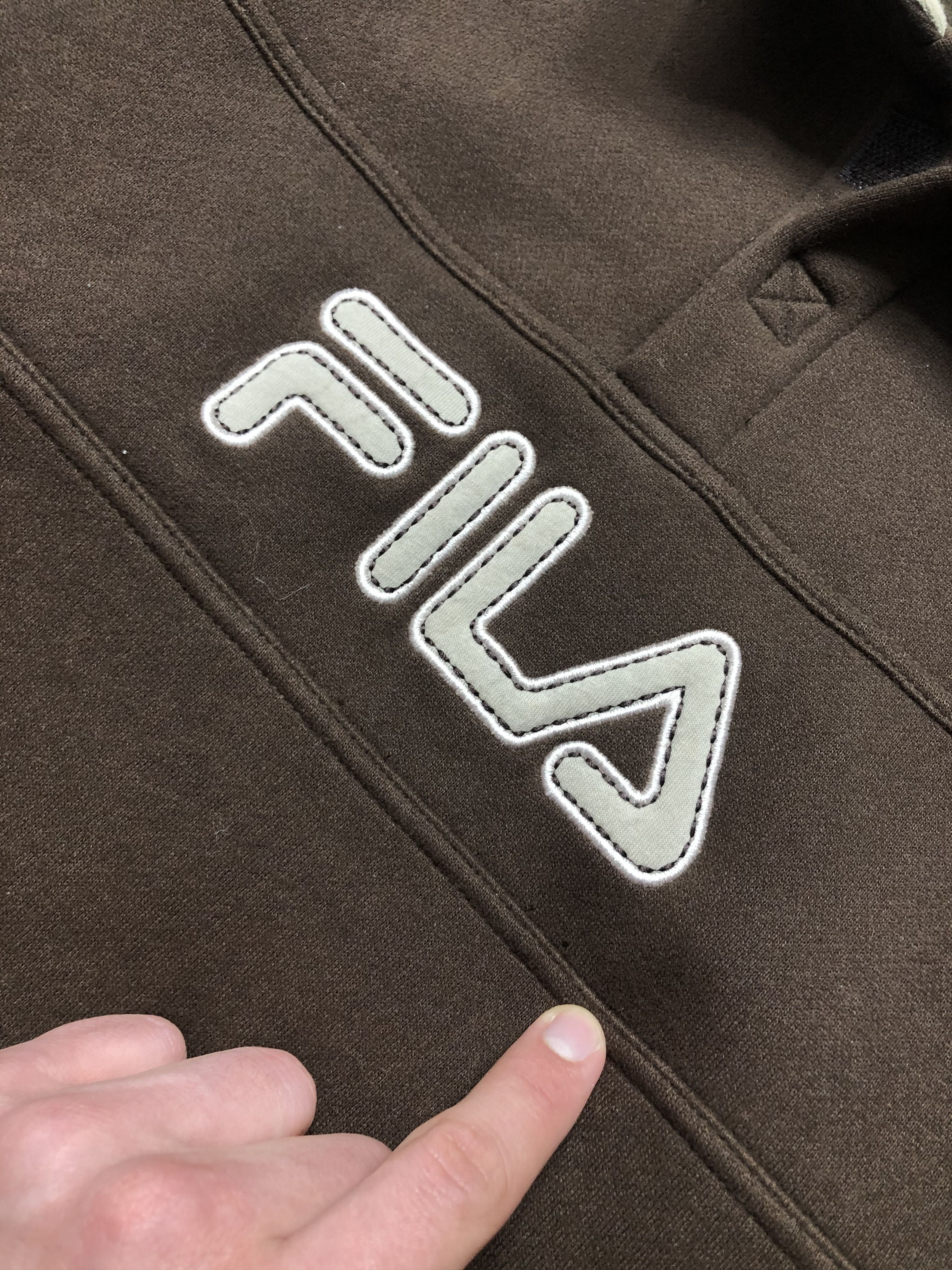Fila Fila Vintage Mens Sweatshirt Brown Size US M / EU 48-50 / 2 - 4 Thumbnail