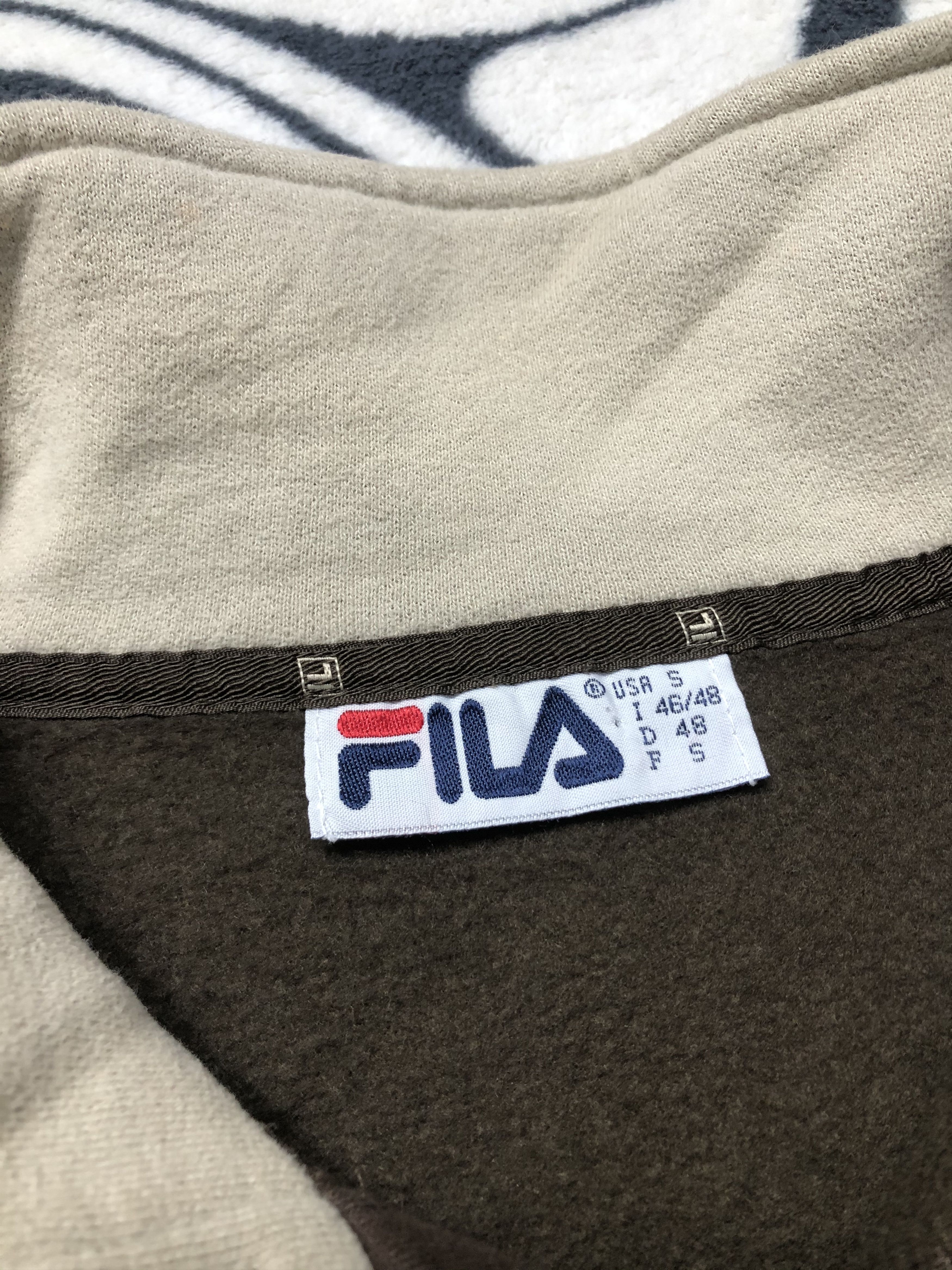 Fila Fila Vintage Mens Sweatshirt Brown Size US M / EU 48-50 / 2 - 5 Thumbnail