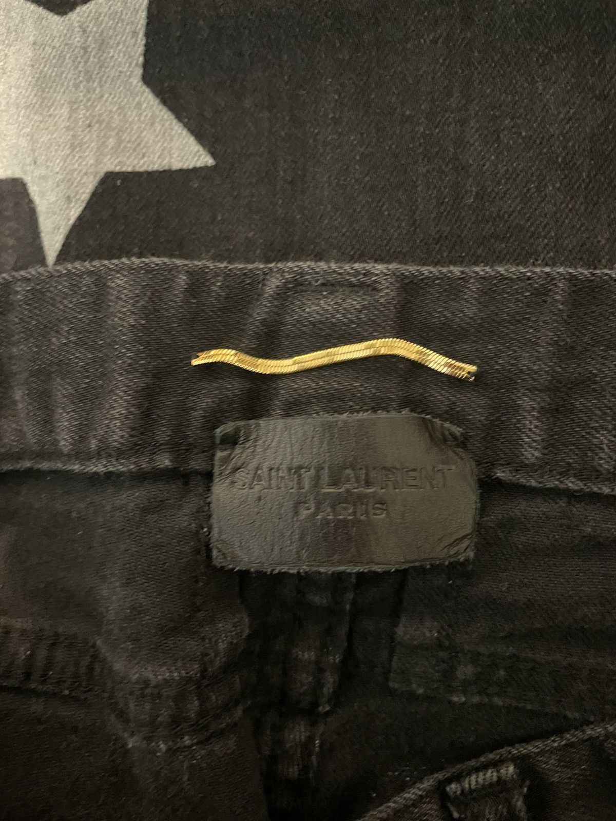 Hedi Slimane × Saint Laurent Paris Saint Laurent D01 Star Denim by Hedi Slimane Size 26" / US 2 / IT 38 - 5 Thumbnail