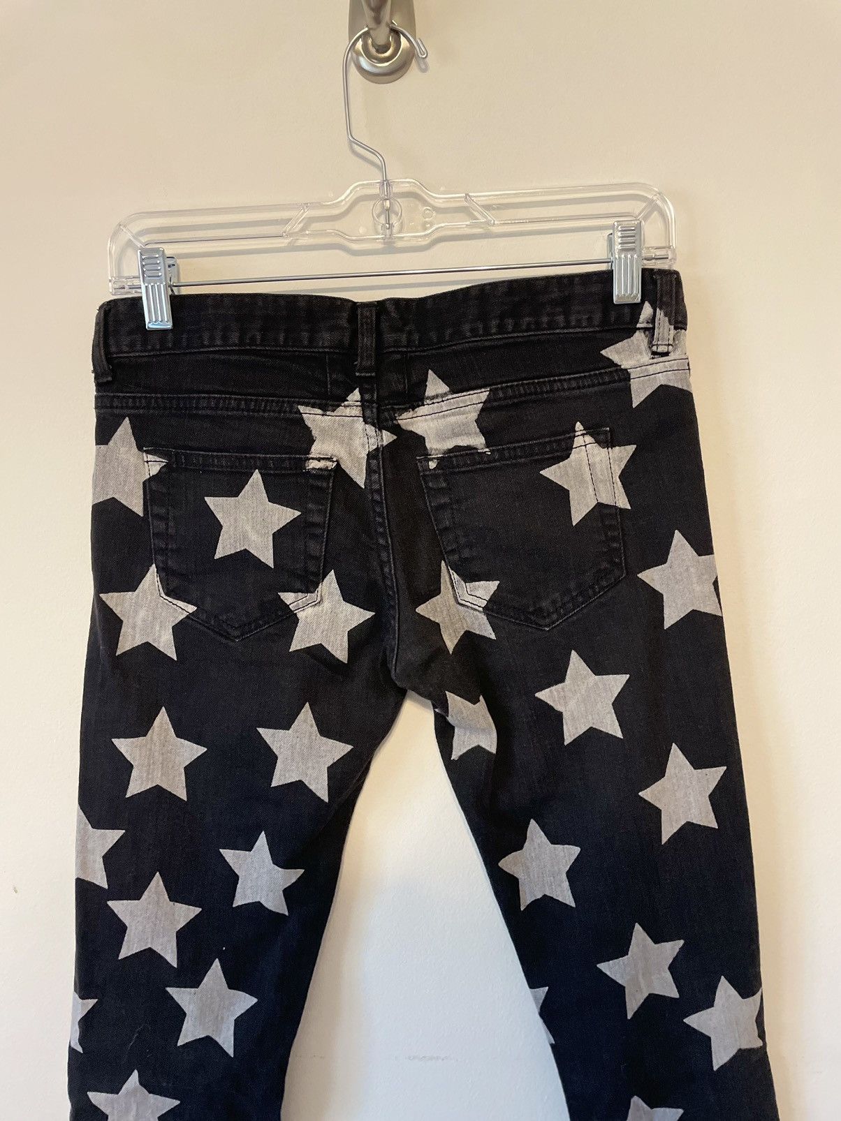 Hedi Slimane × Saint Laurent Paris Saint Laurent D01 Star Denim by Hedi Slimane Size 26" / US 2 / IT 38 - 4 Thumbnail