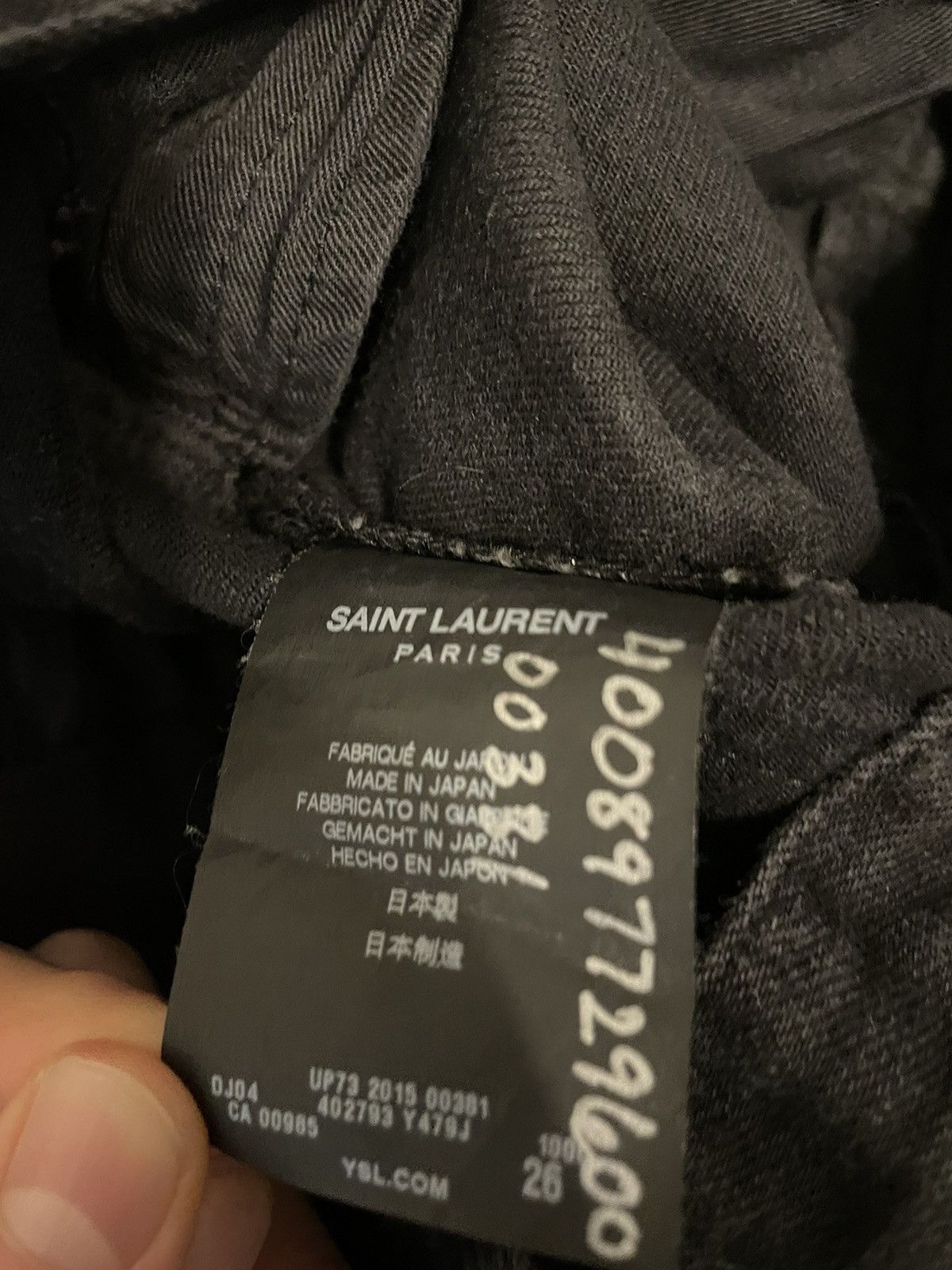 Hedi Slimane × Saint Laurent Paris Saint Laurent D01 Star Denim by Hedi Slimane Size 26" / US 2 / IT 38 - 7 Thumbnail