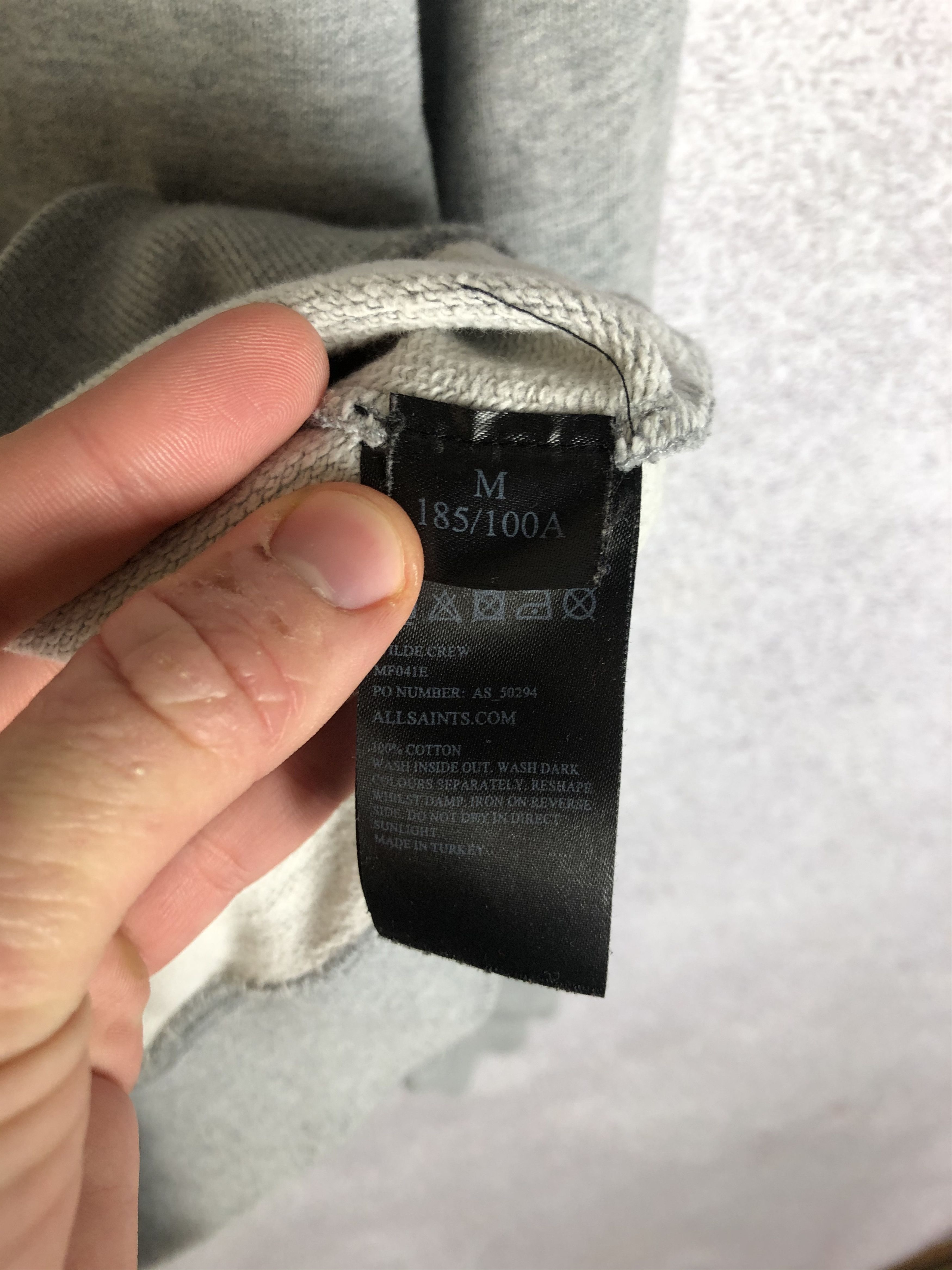 Allsaints All Saints Oversized Crew Neck Sweatshirt Size US M / EU 48-50 / 2 - 5 Thumbnail