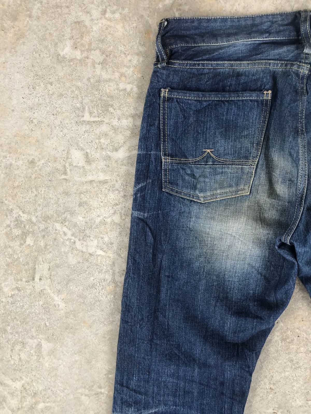 291295=Homme Distressed Jeans 291295 Homme Slim cut Size US 33 - 12 Thumbnail